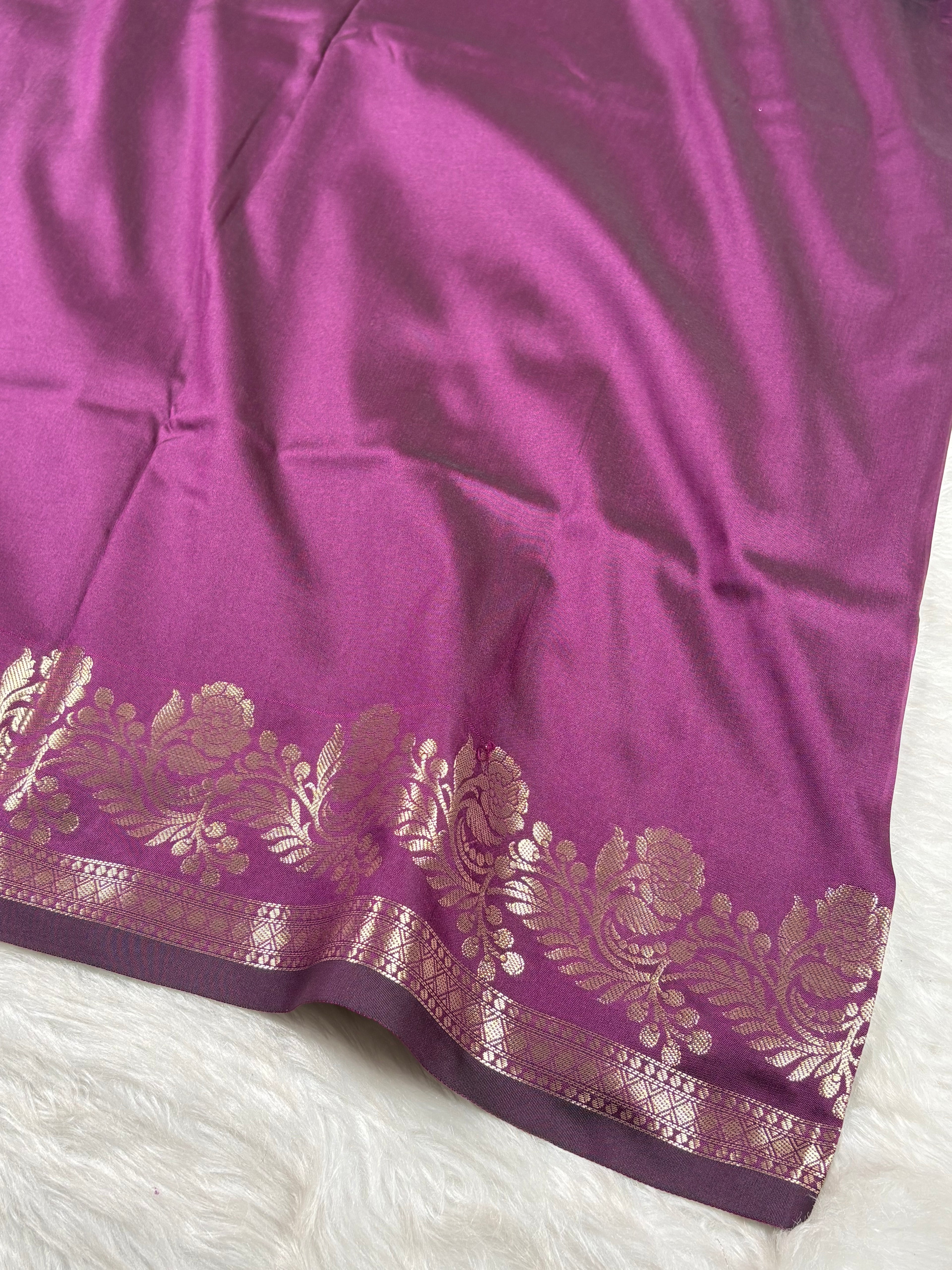 Soft Katan Silk Banarasi Saree