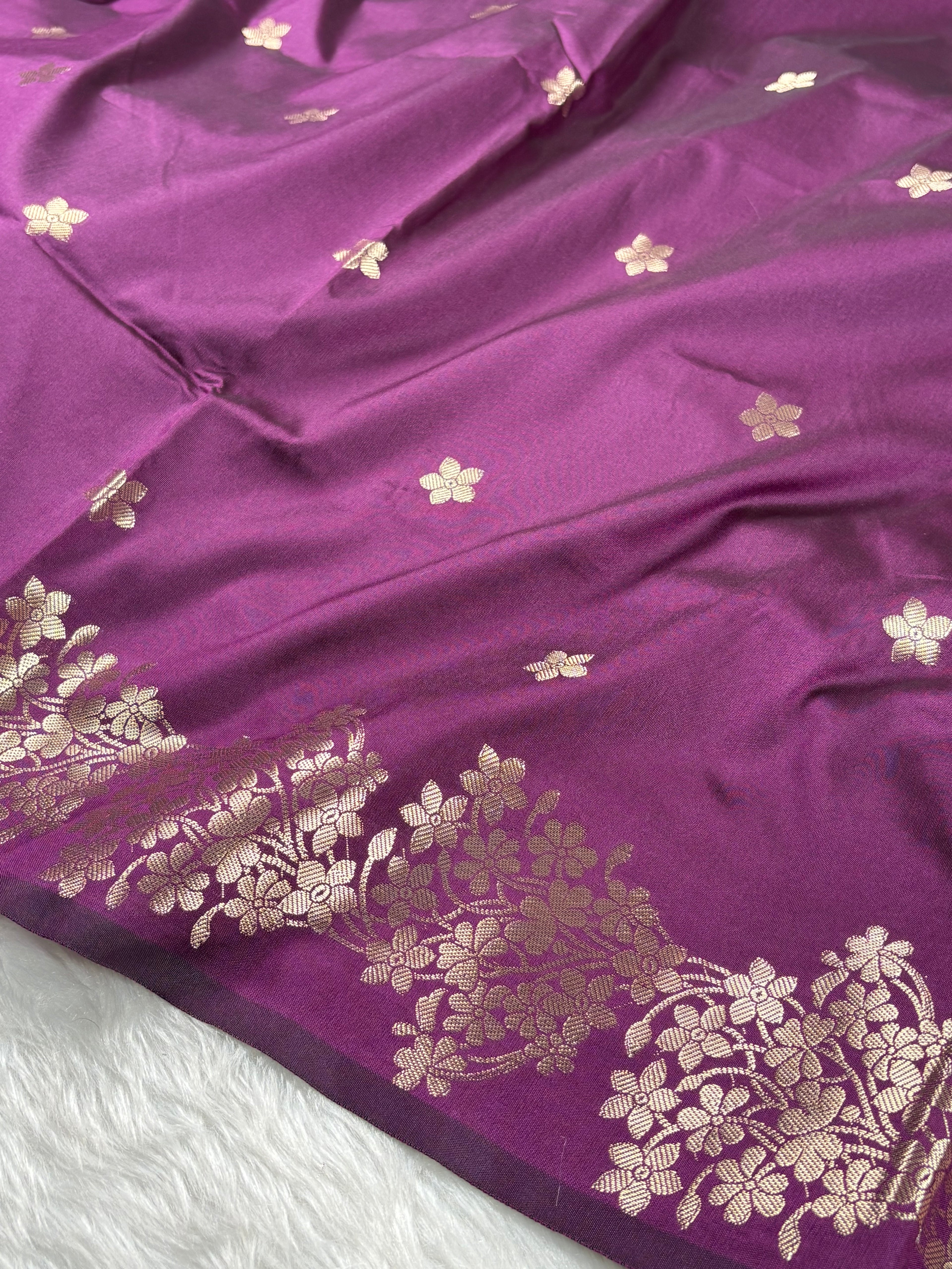 Soft Katan Silk Banarasi Saree