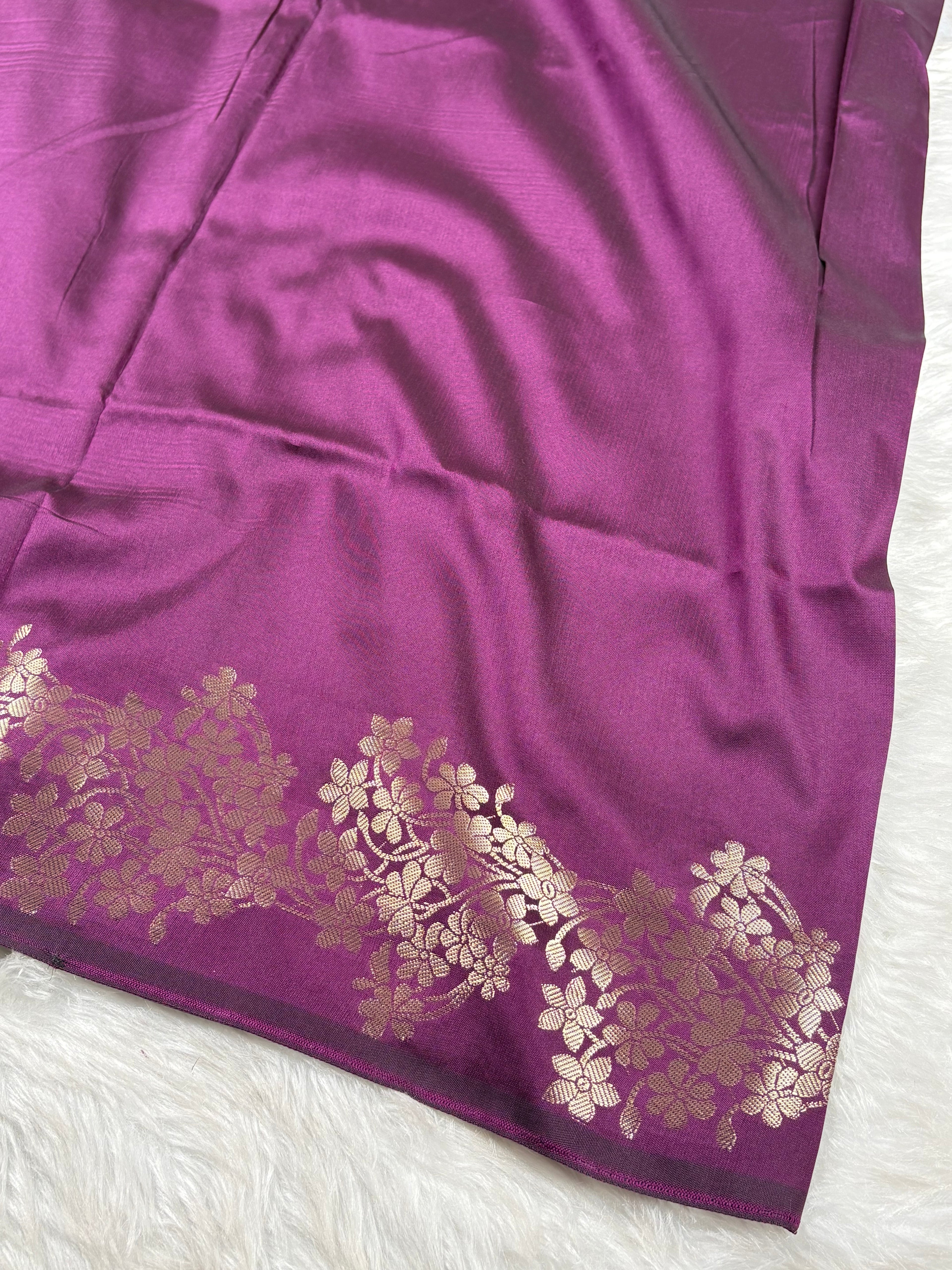 Soft Katan Silk Banarasi Saree