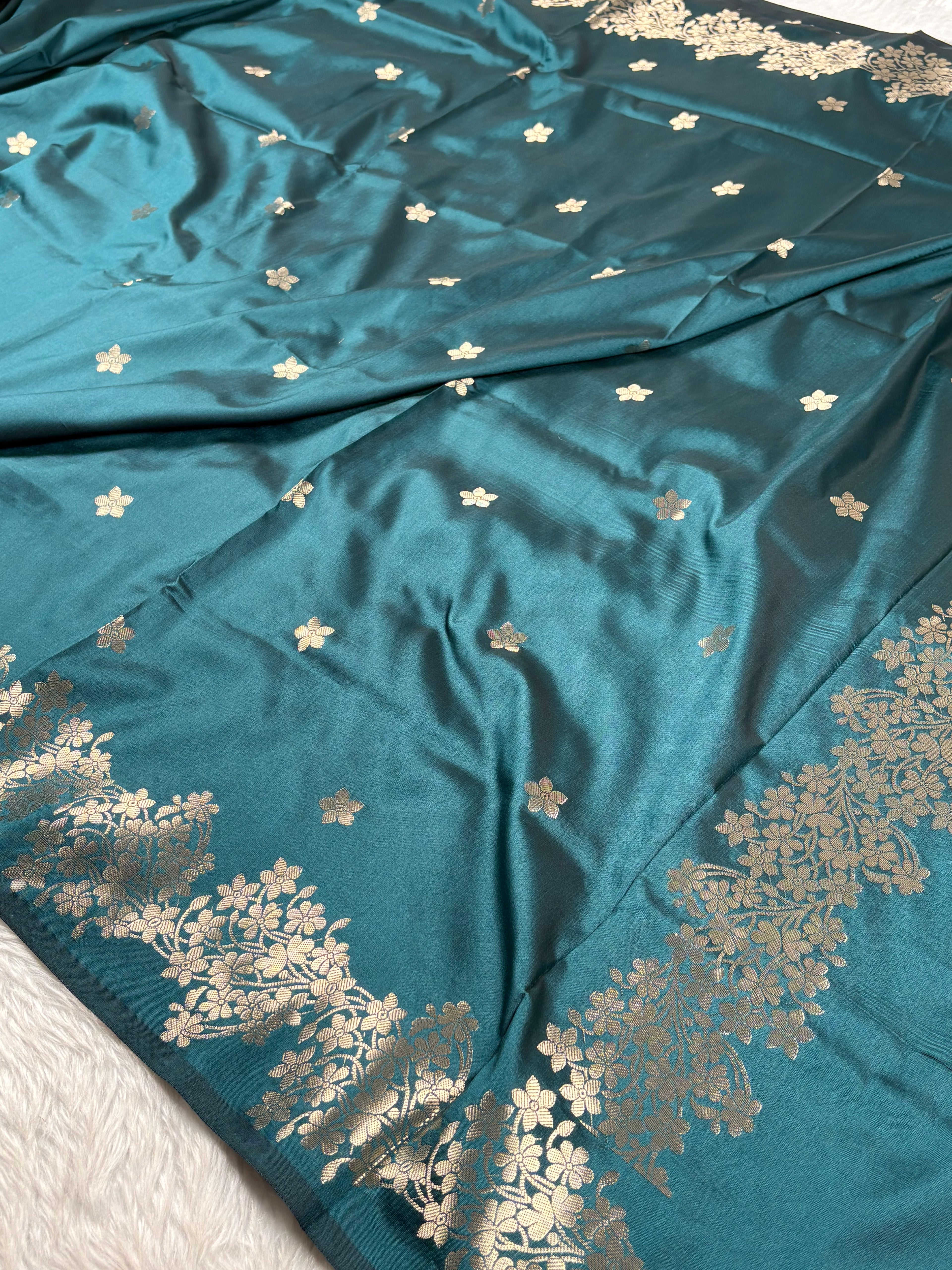 Soft Katan Silk Banarasi Saree