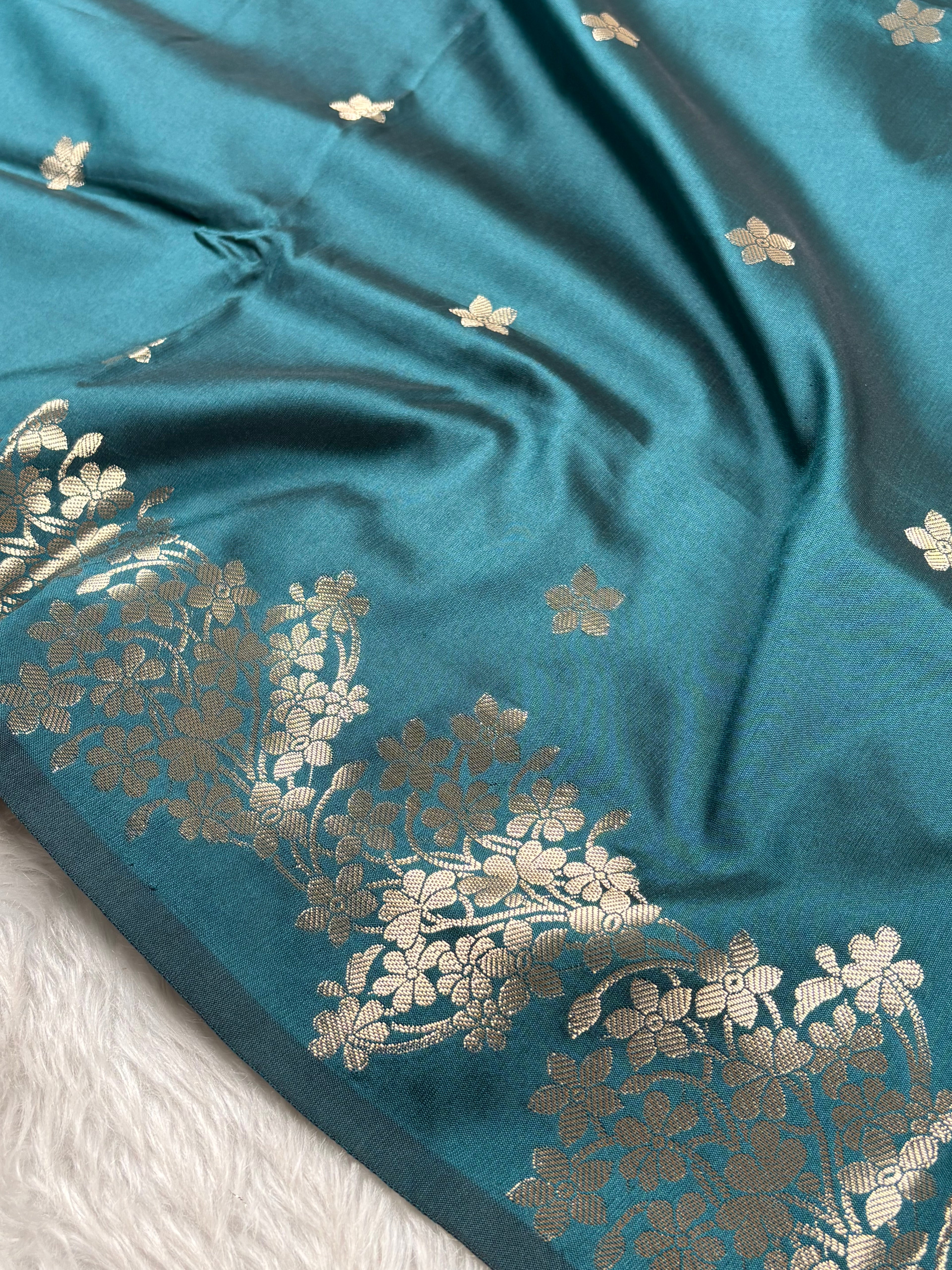 Soft Katan Silk Banarasi Saree