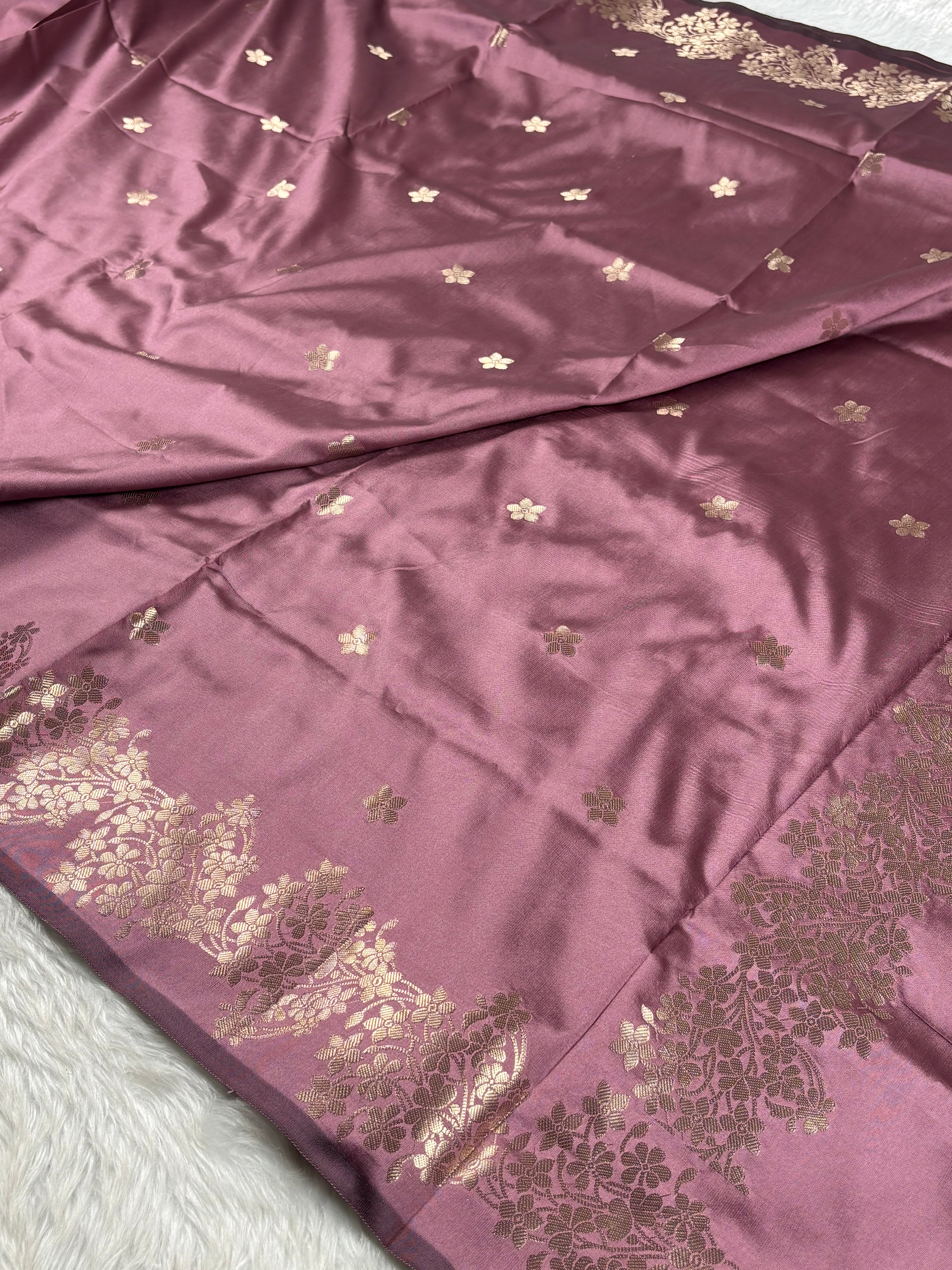 Soft Katan Silk Banarasi Saree