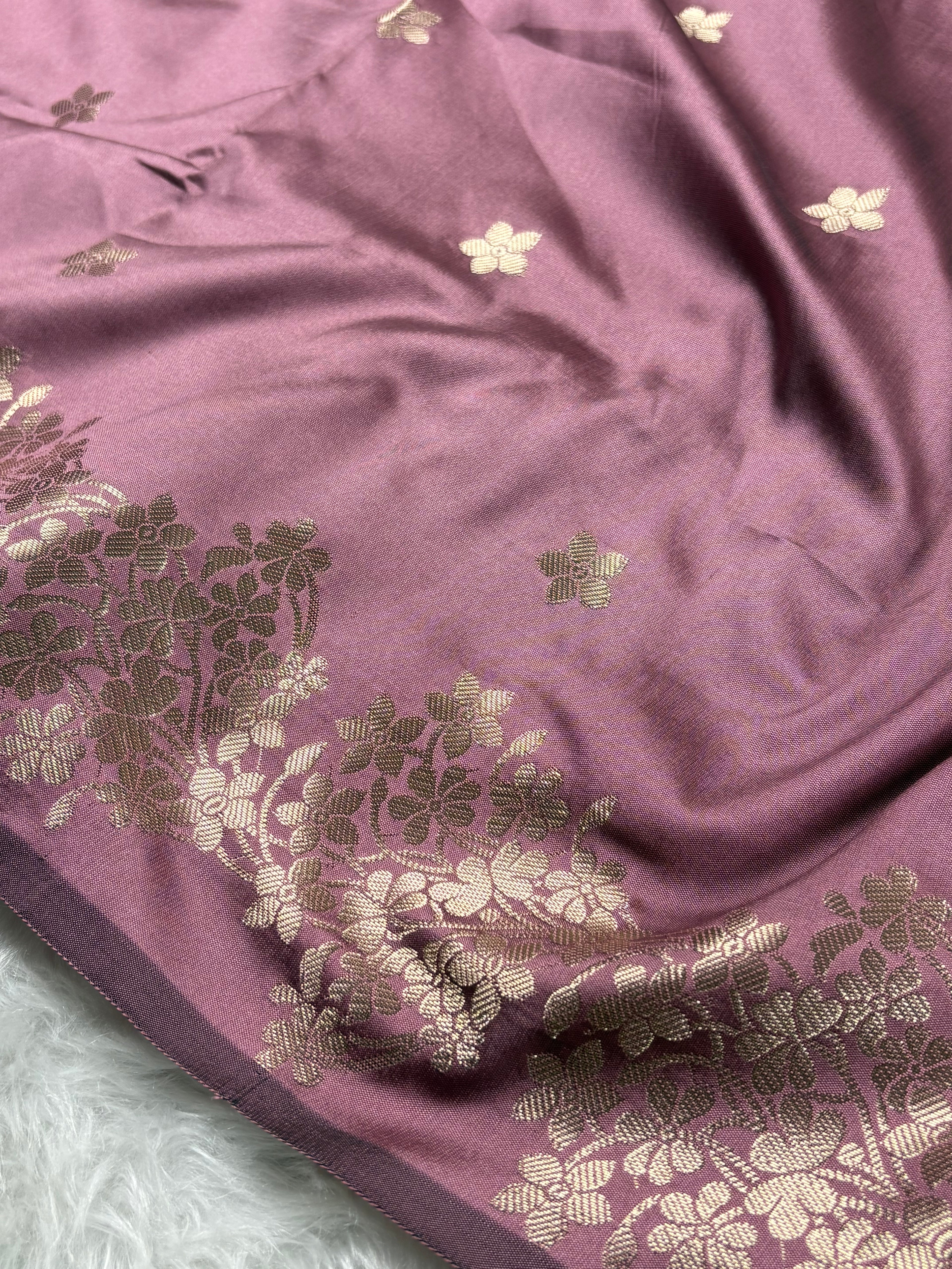 Soft Katan Silk Banarasi Saree