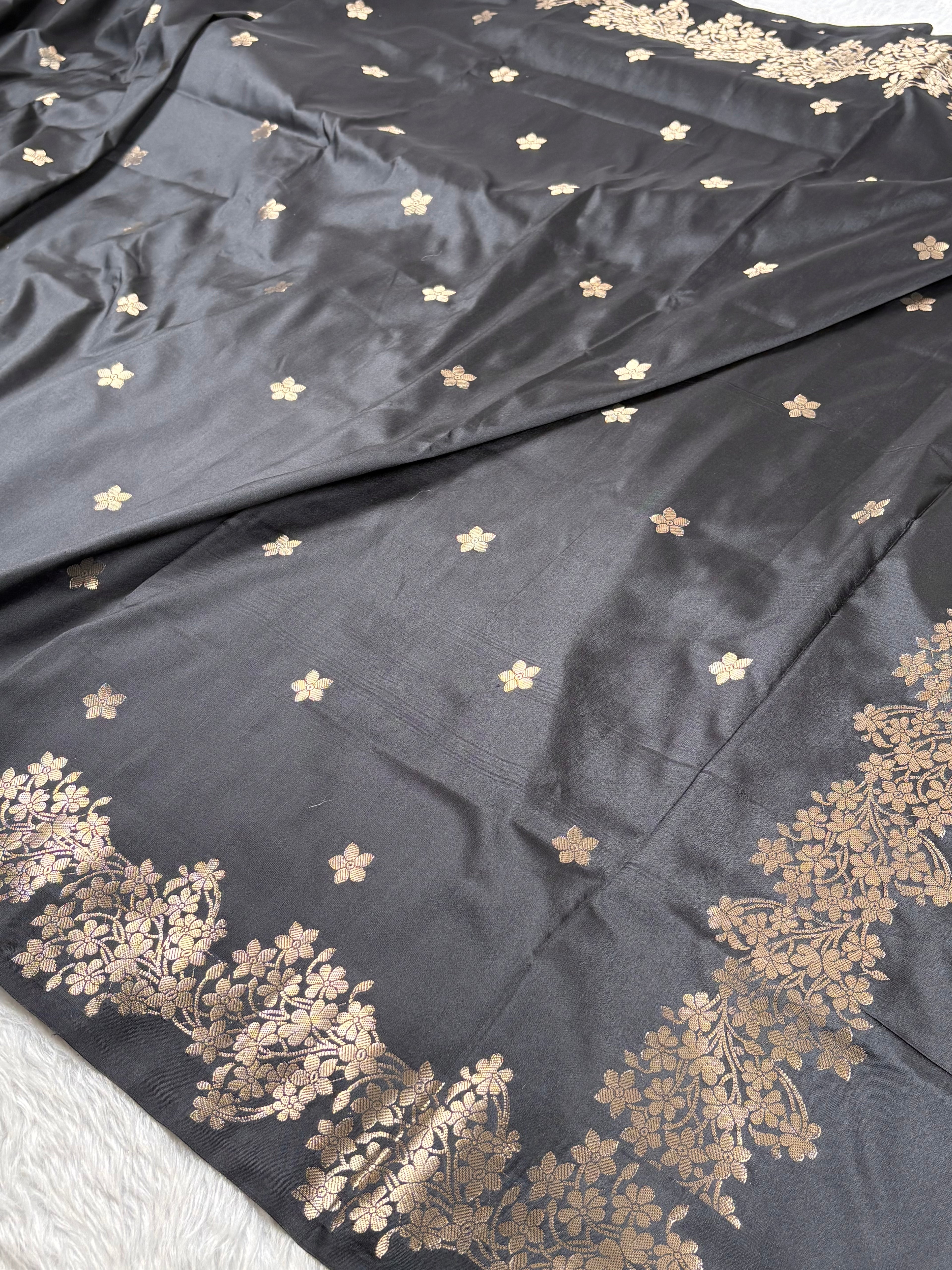Soft Katan Silk Banarasi Saree