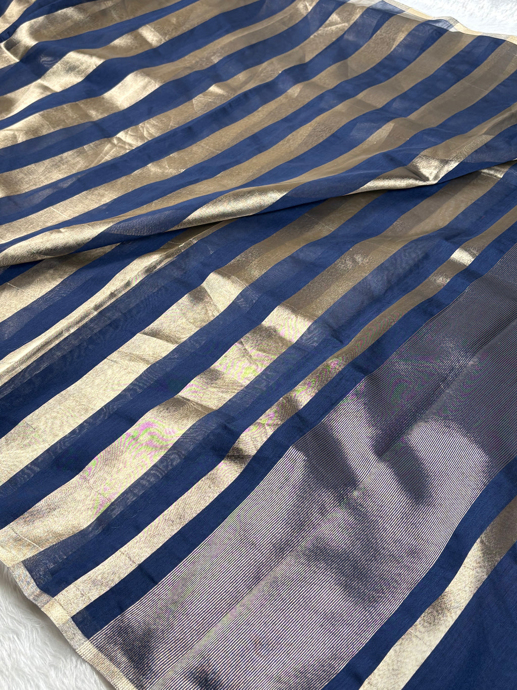 Chanderi Tishu Banarasi Saree
