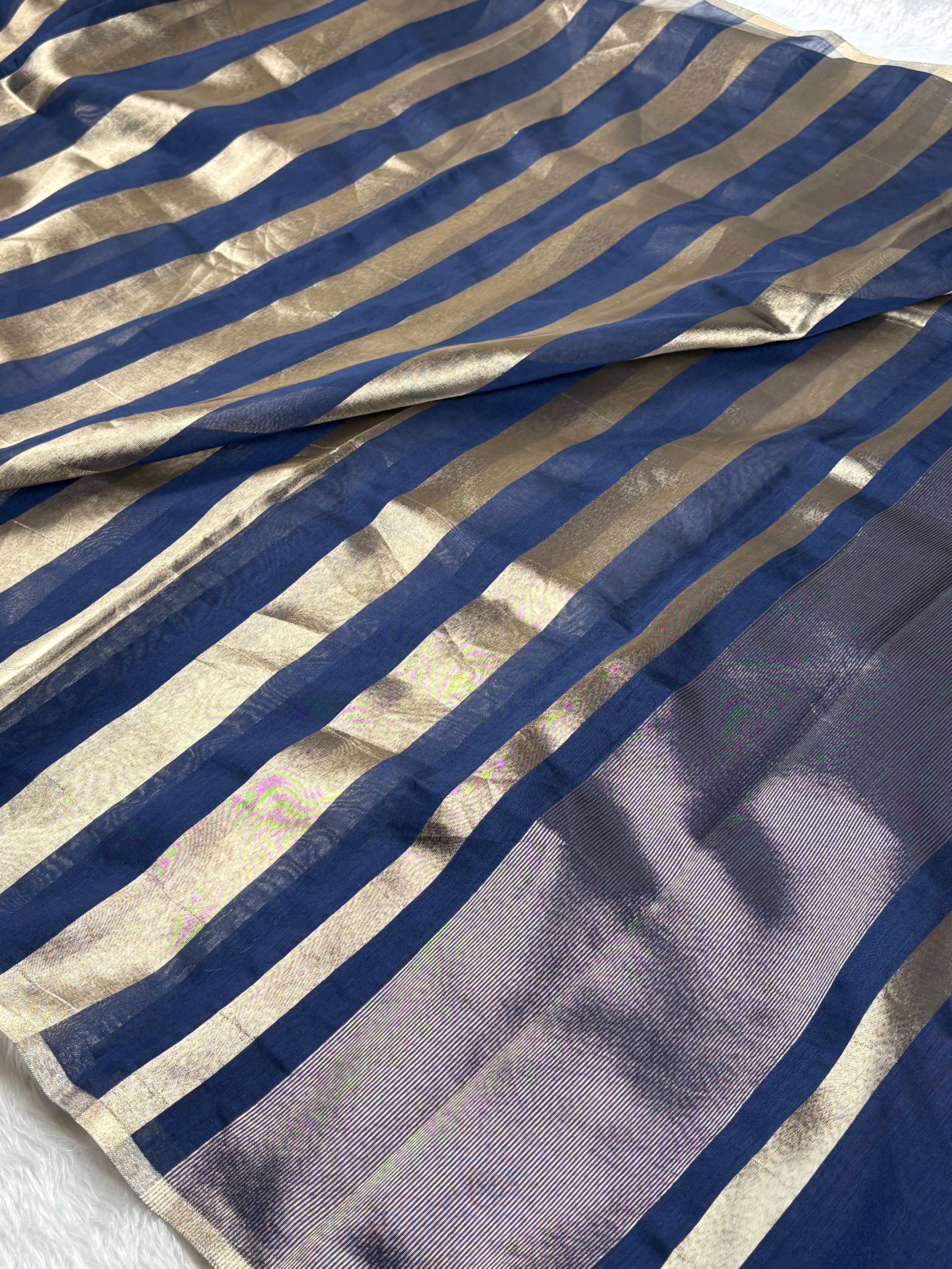 Chanderi Tishu Banarasi Saree