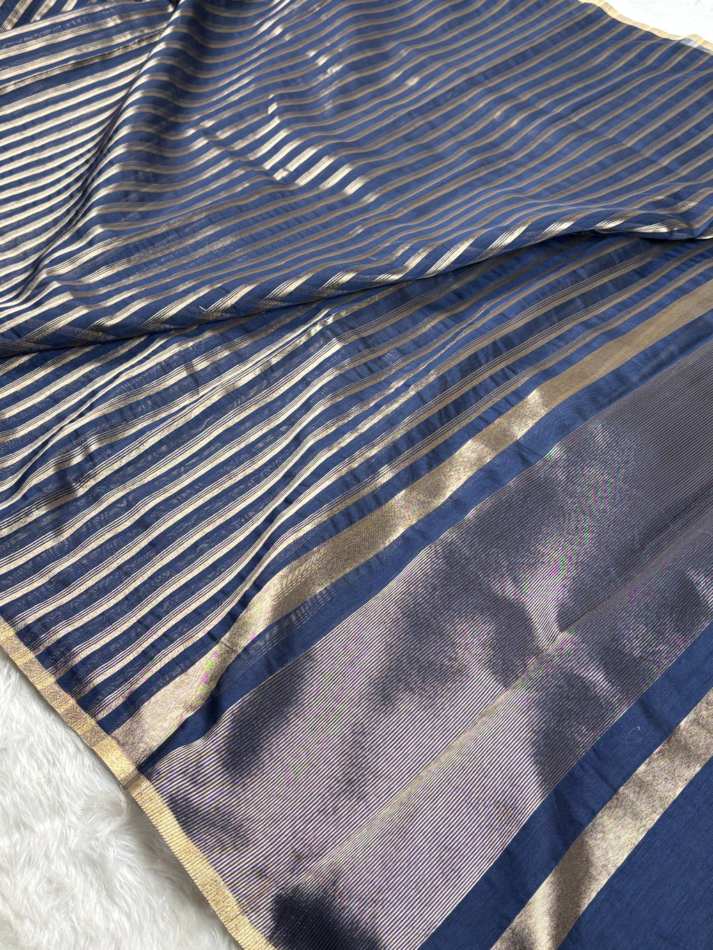 Chanderi Tishu Banarasi Saree