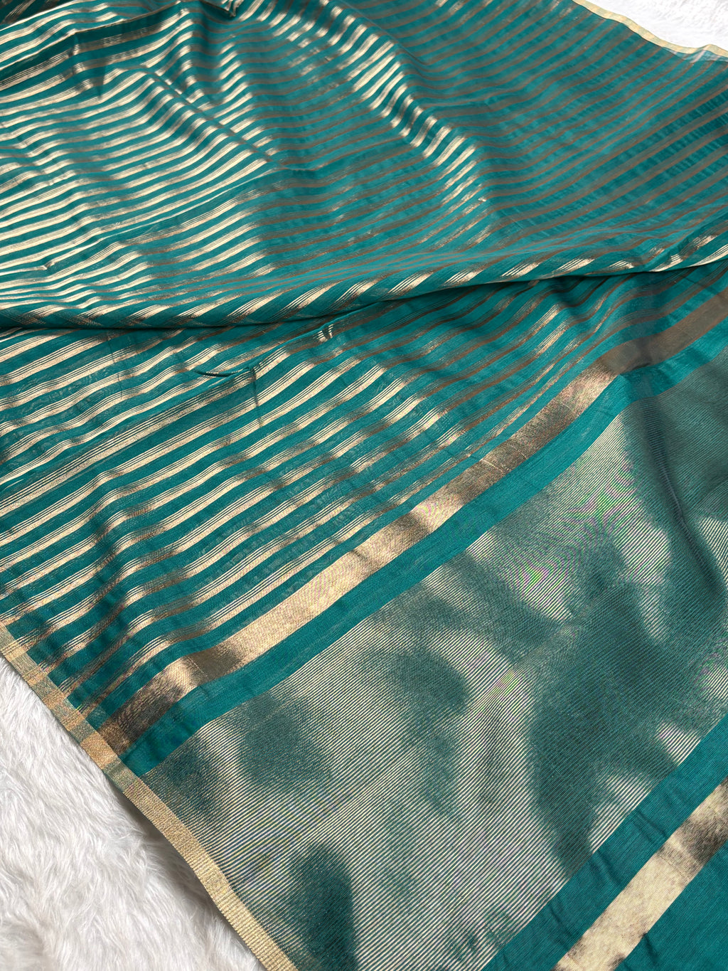Chanderi Tishu Banarasi Saree