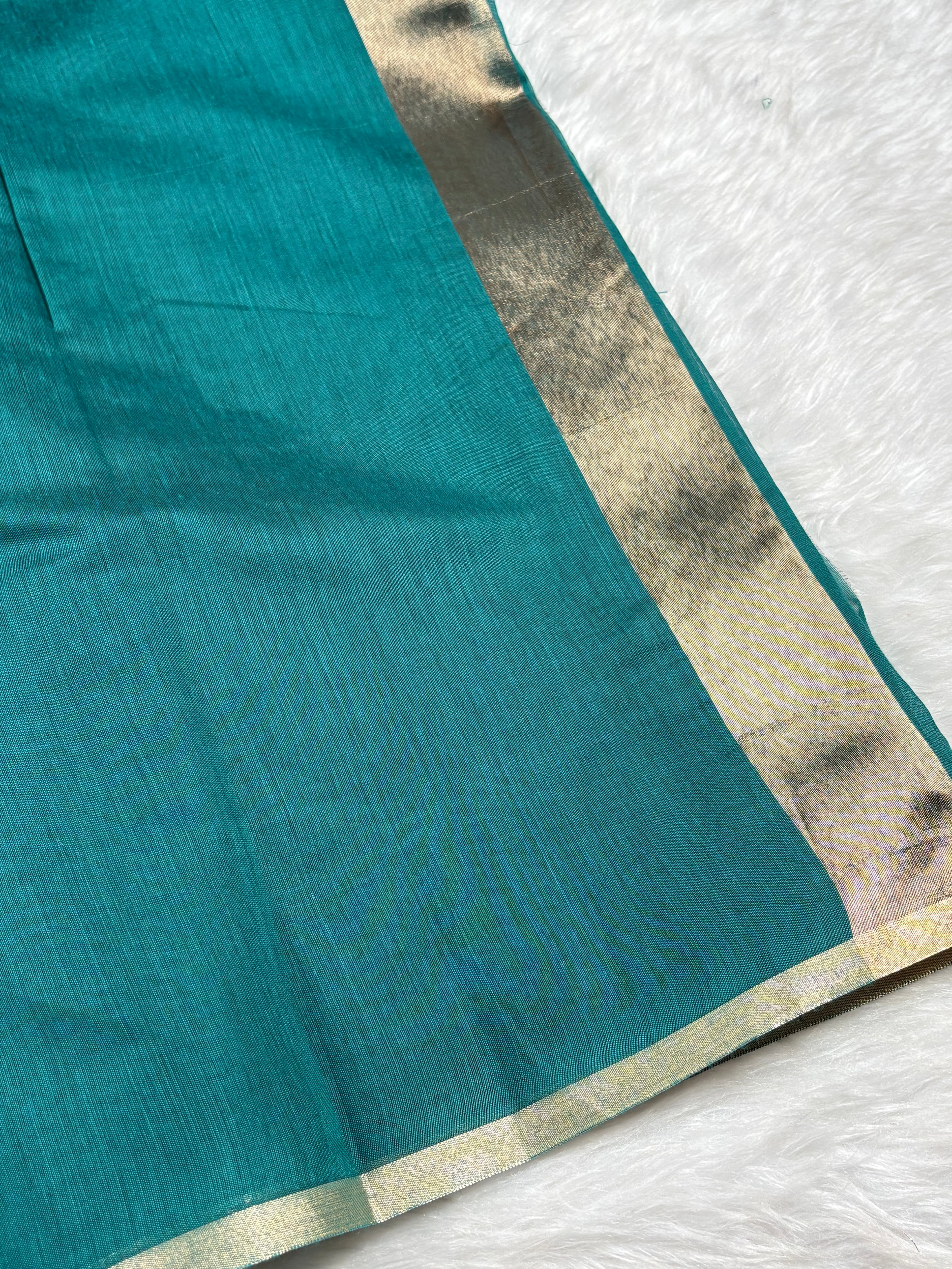 Chanderi Tishu Banarasi Saree