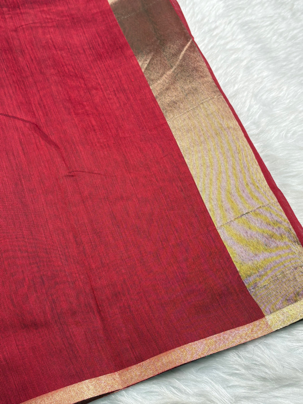 Chanderi Tishu Banarasi Saree