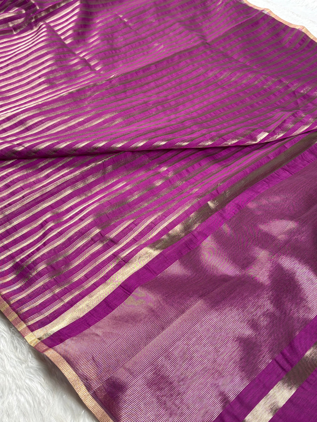 Chanderi Tishu Banarasi Saree