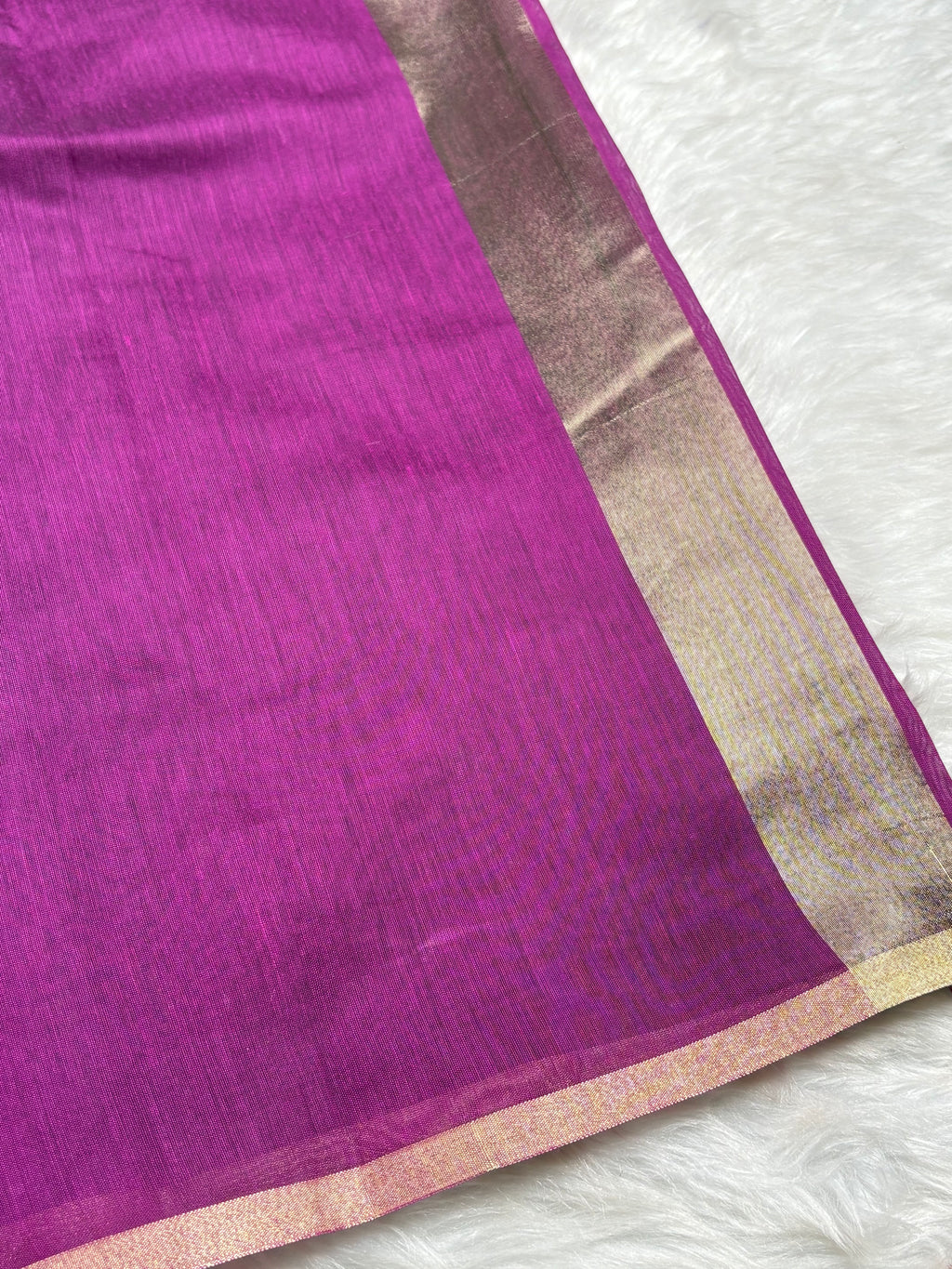 Chanderi Tishu Banarasi Saree