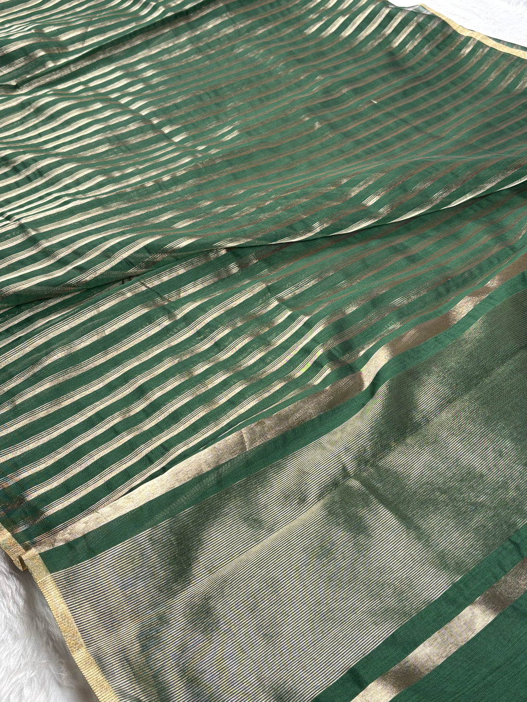Chanderi Tishu Banarasi Saree