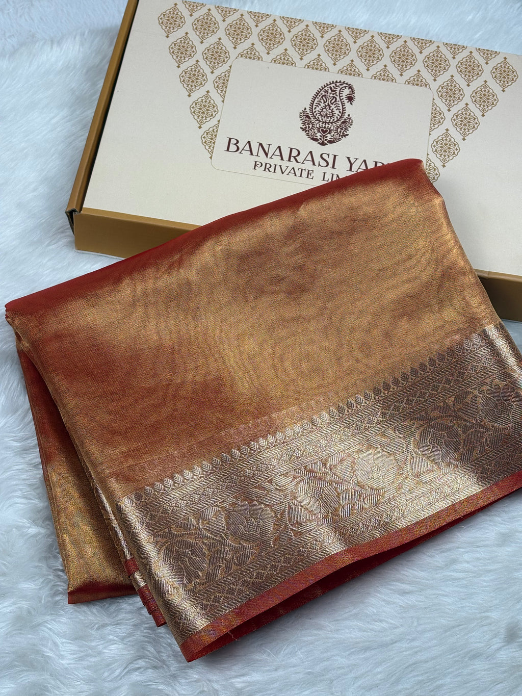 Soft Tishu Silk Banarasi Saree
