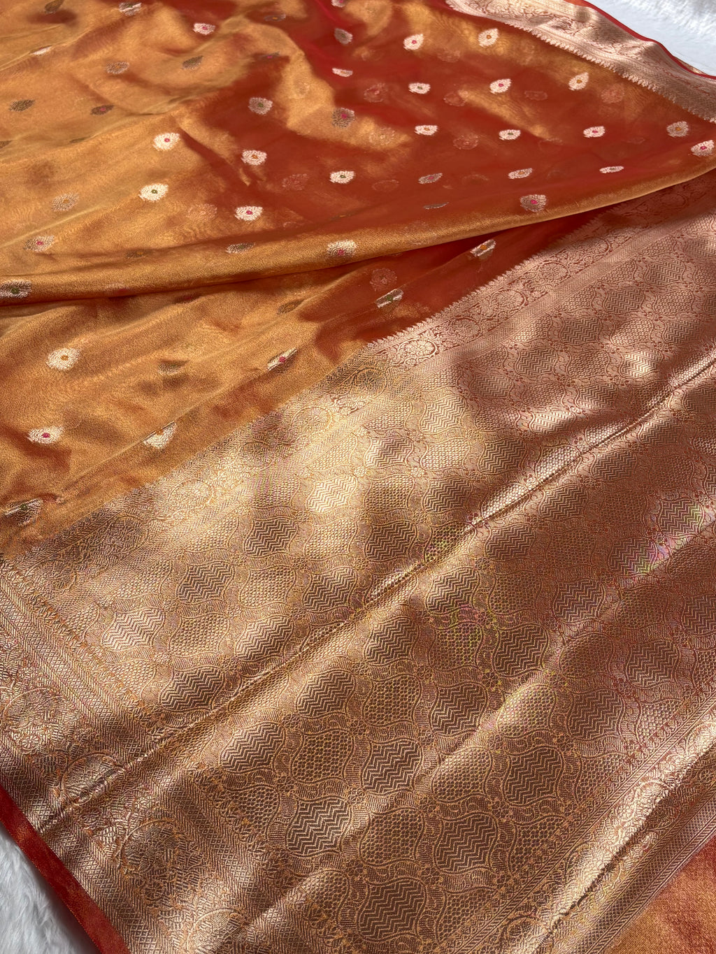 Soft Tishu Silk Banarasi Saree