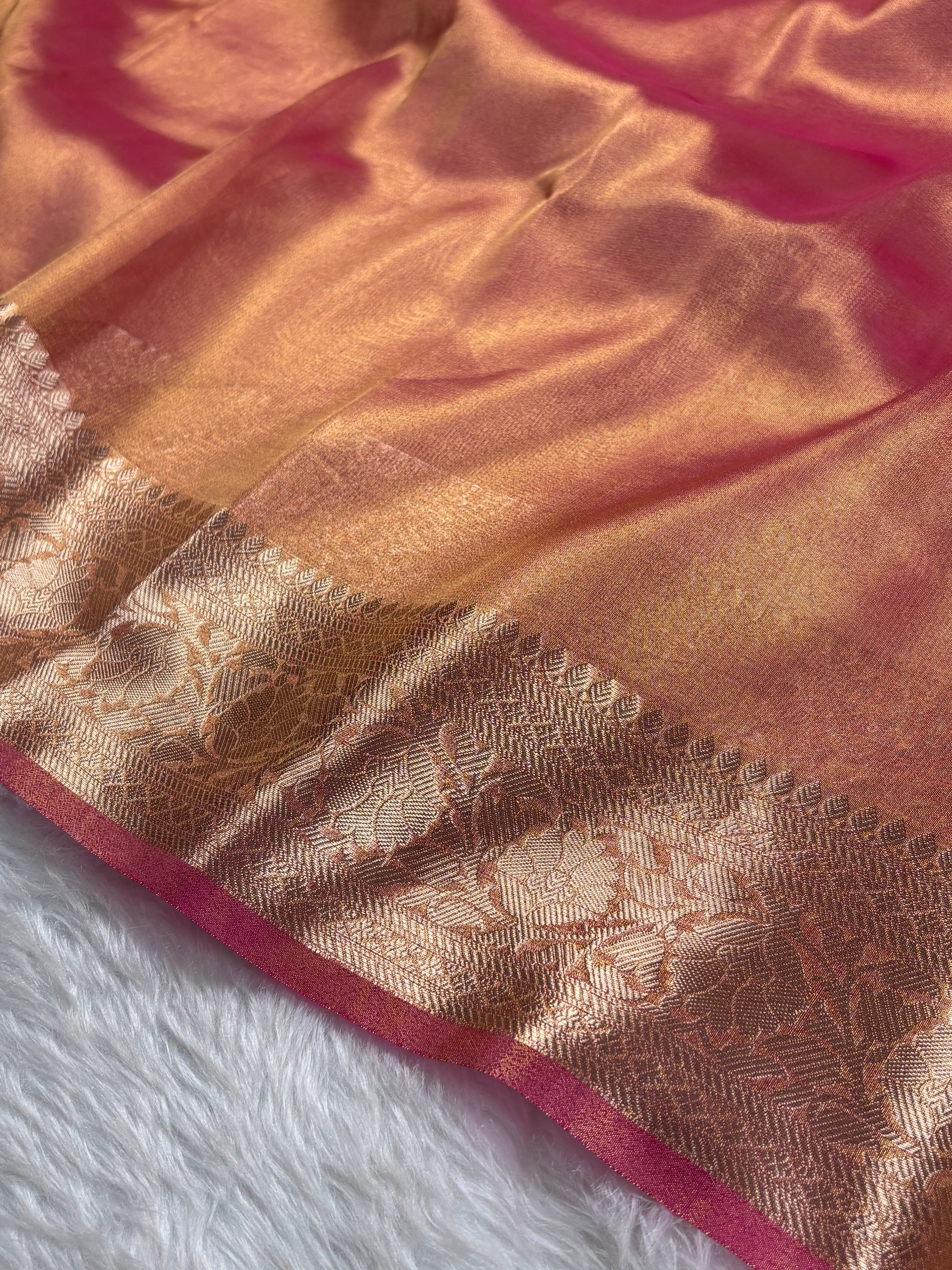 Soft Tishu Silk Banarasi Saree