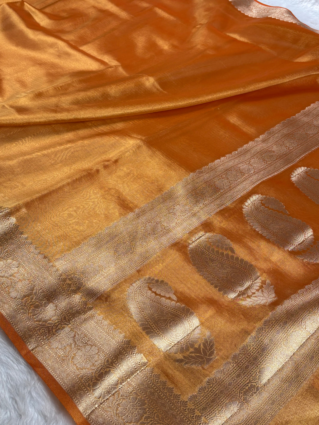 Soft Tishu Silk Banarasi Saree