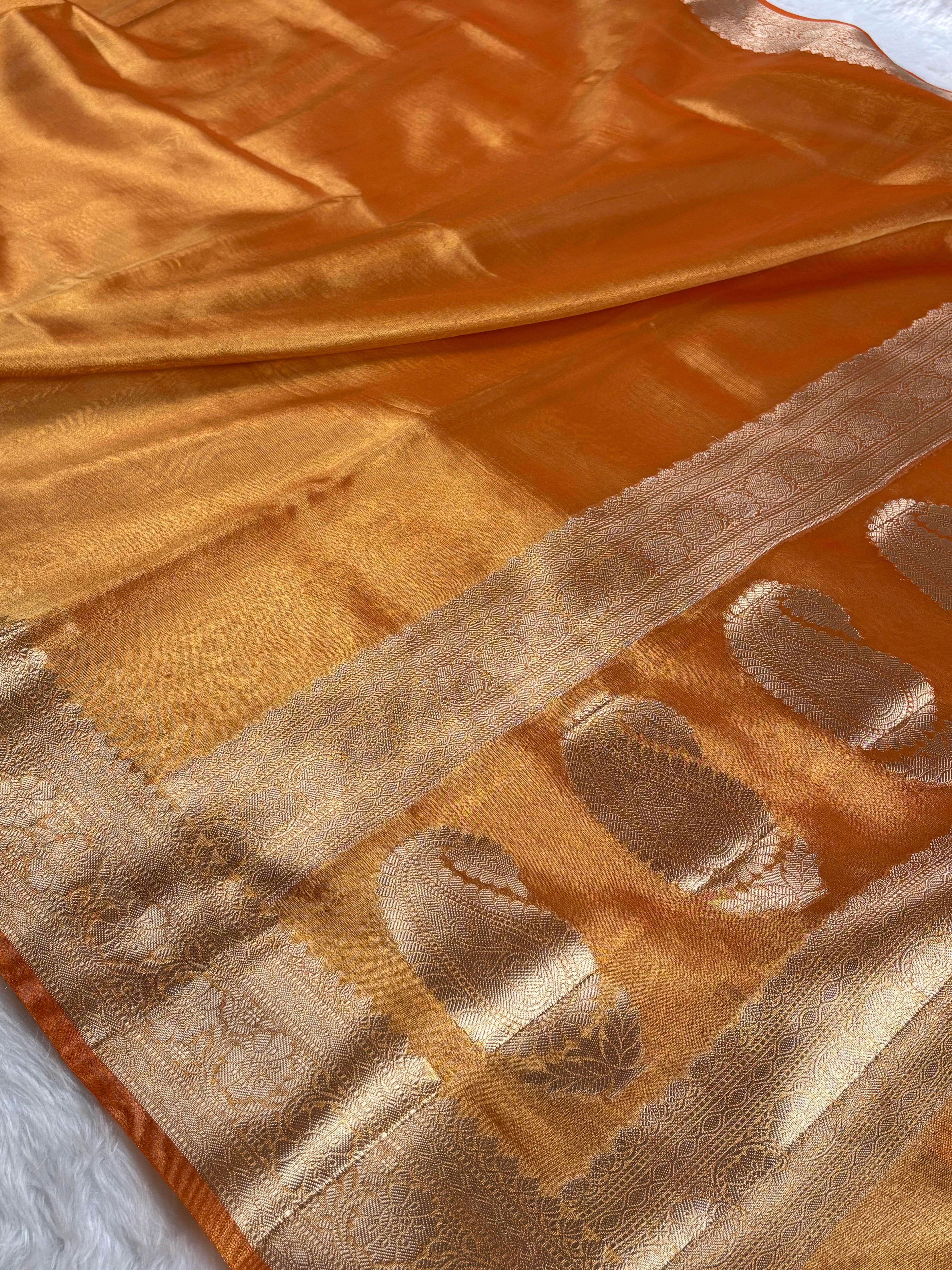 Soft Tishu Silk Banarasi Saree