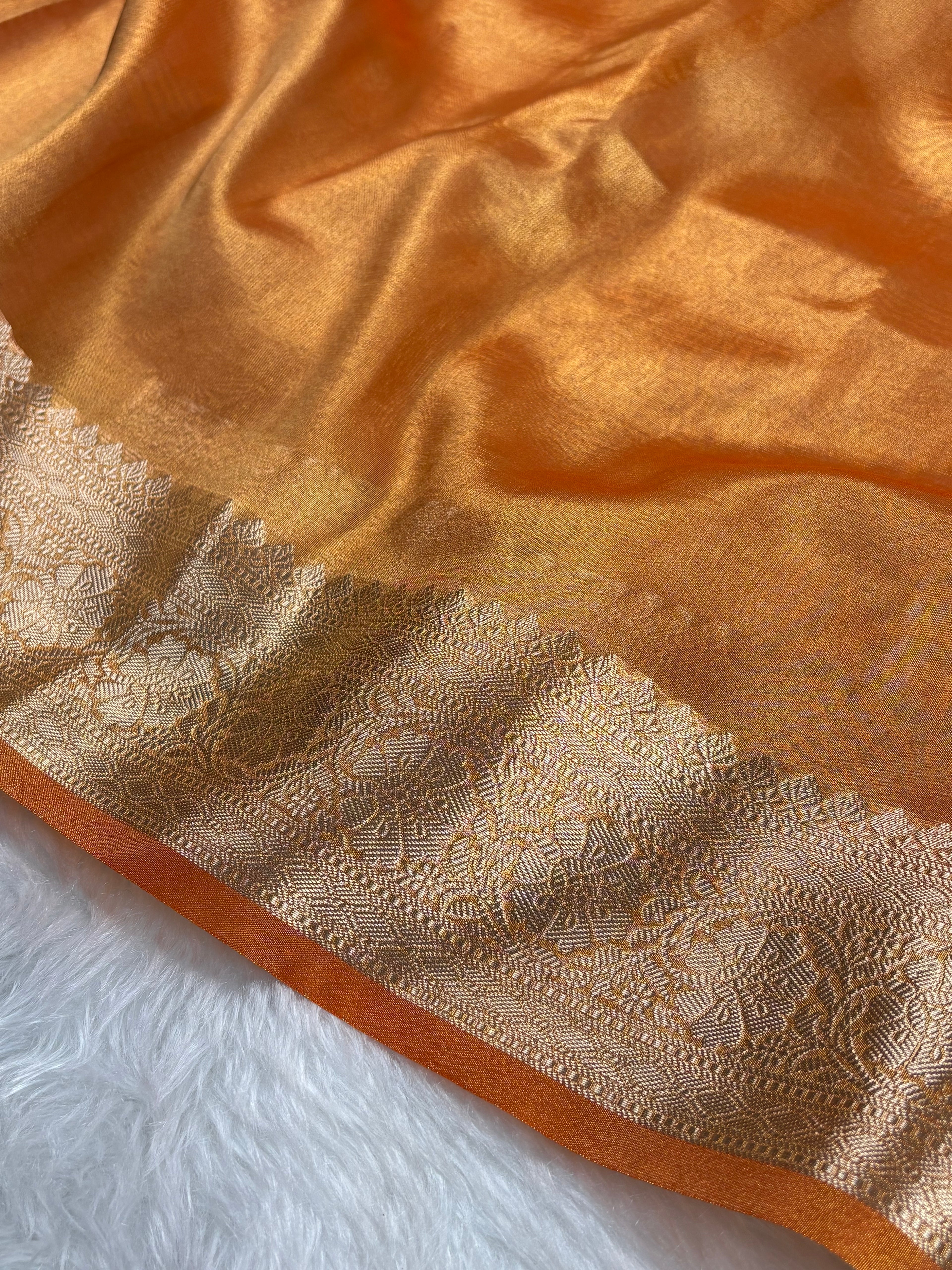 Soft Tishu Silk Banarasi Saree