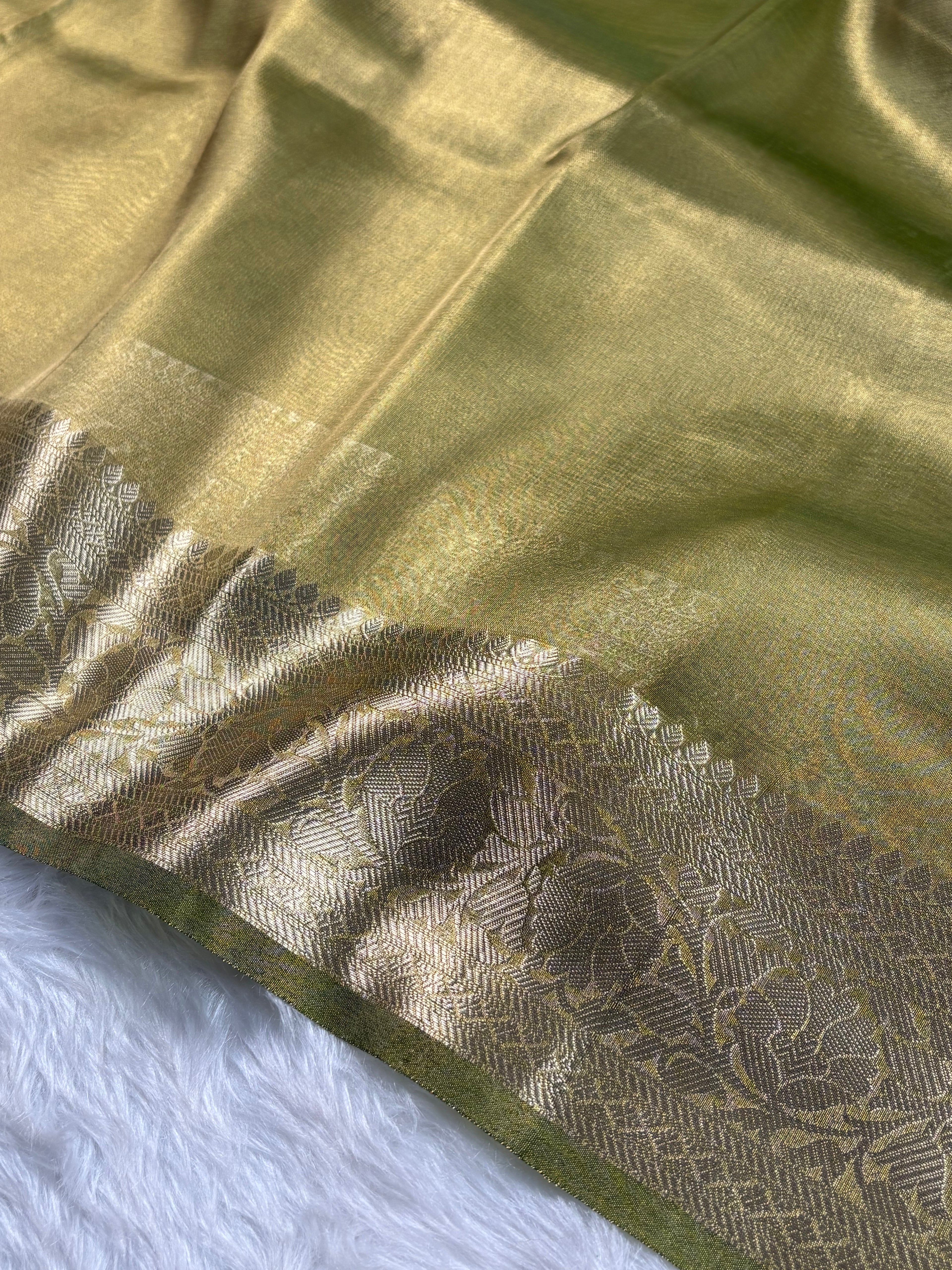 Soft Tishu Silk Banarasi Saree