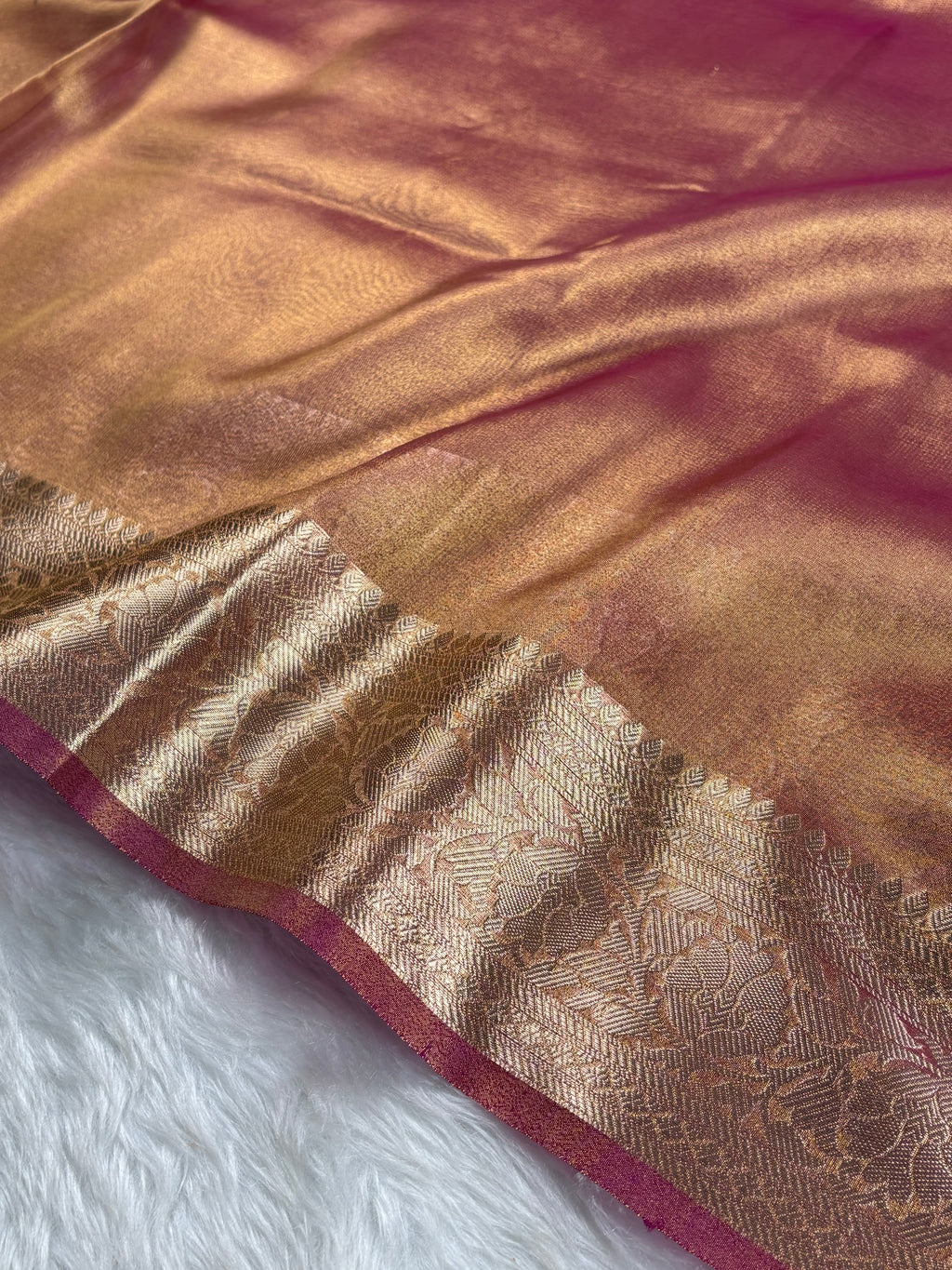 Soft Tishu Silk Banarasi Saree