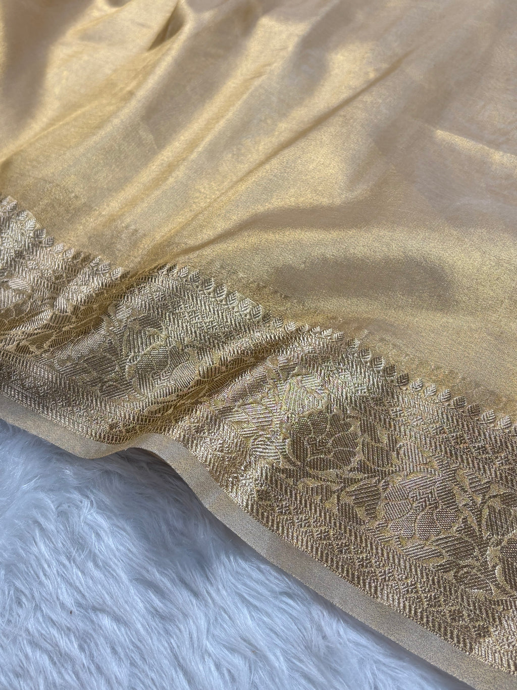 Soft Tishu Silk Banarasi Saree