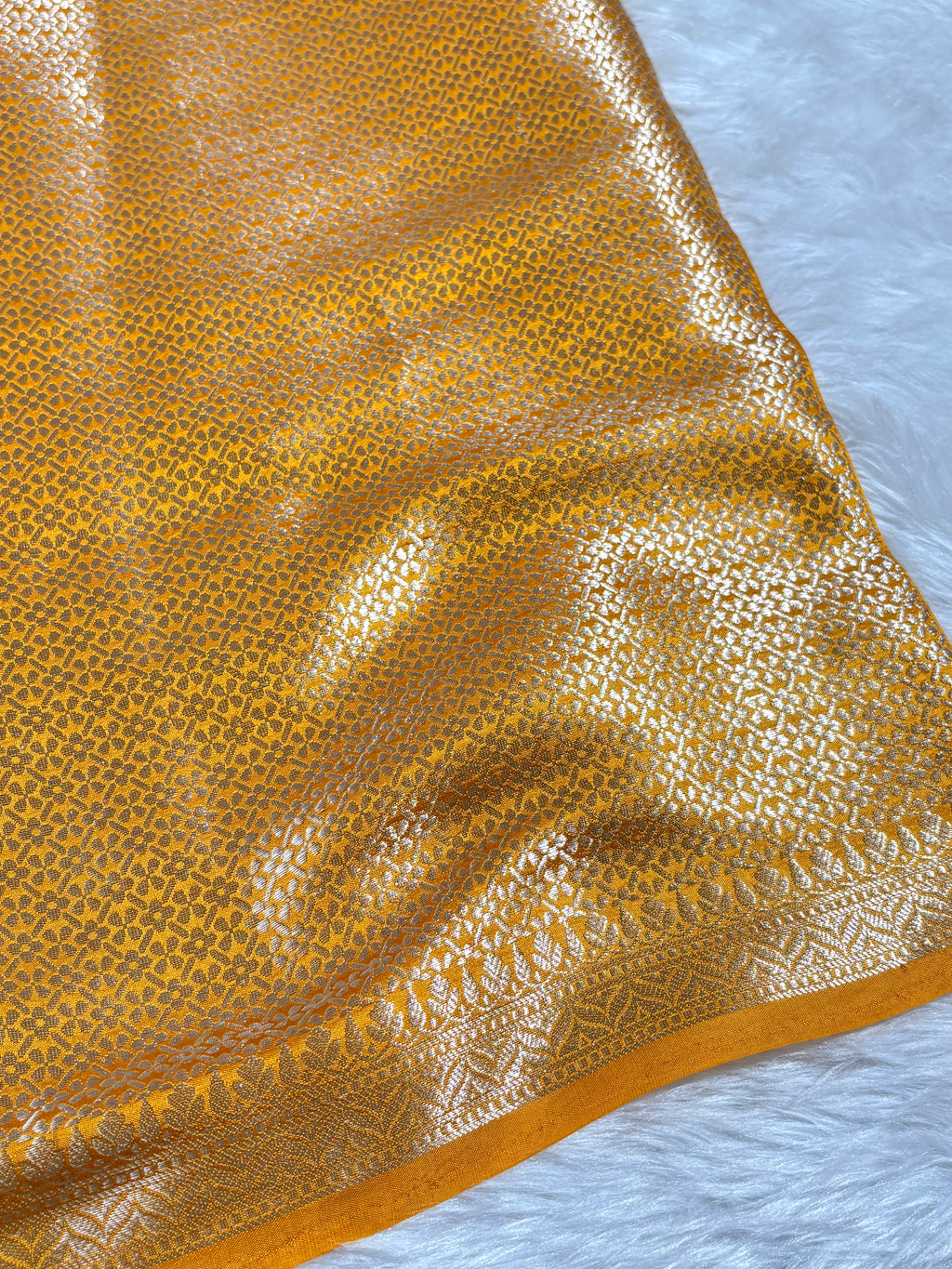 Pure Katan Silk Alfi Banarasi Saree