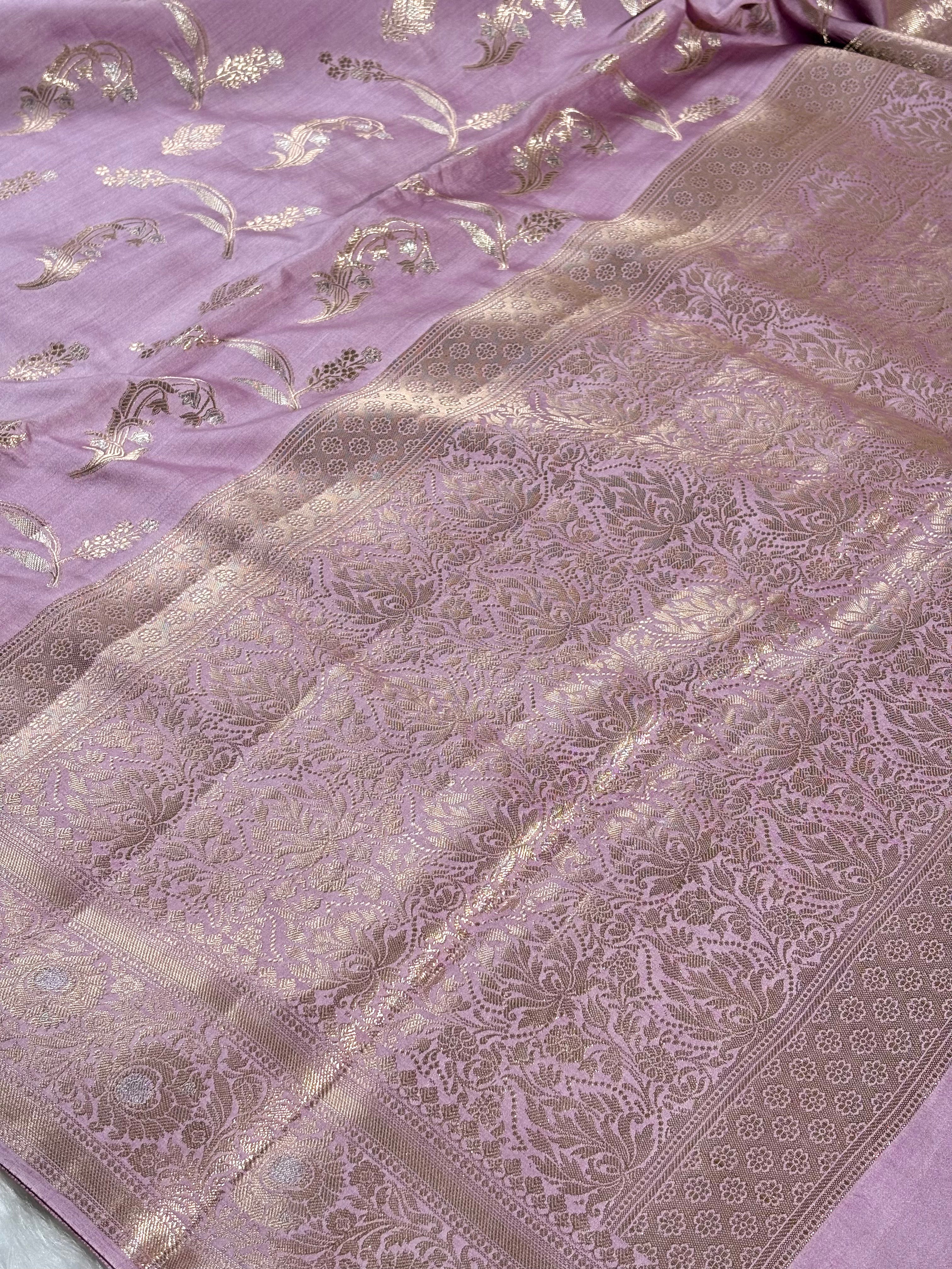 Pure Moonga Silk Banarasi Saree