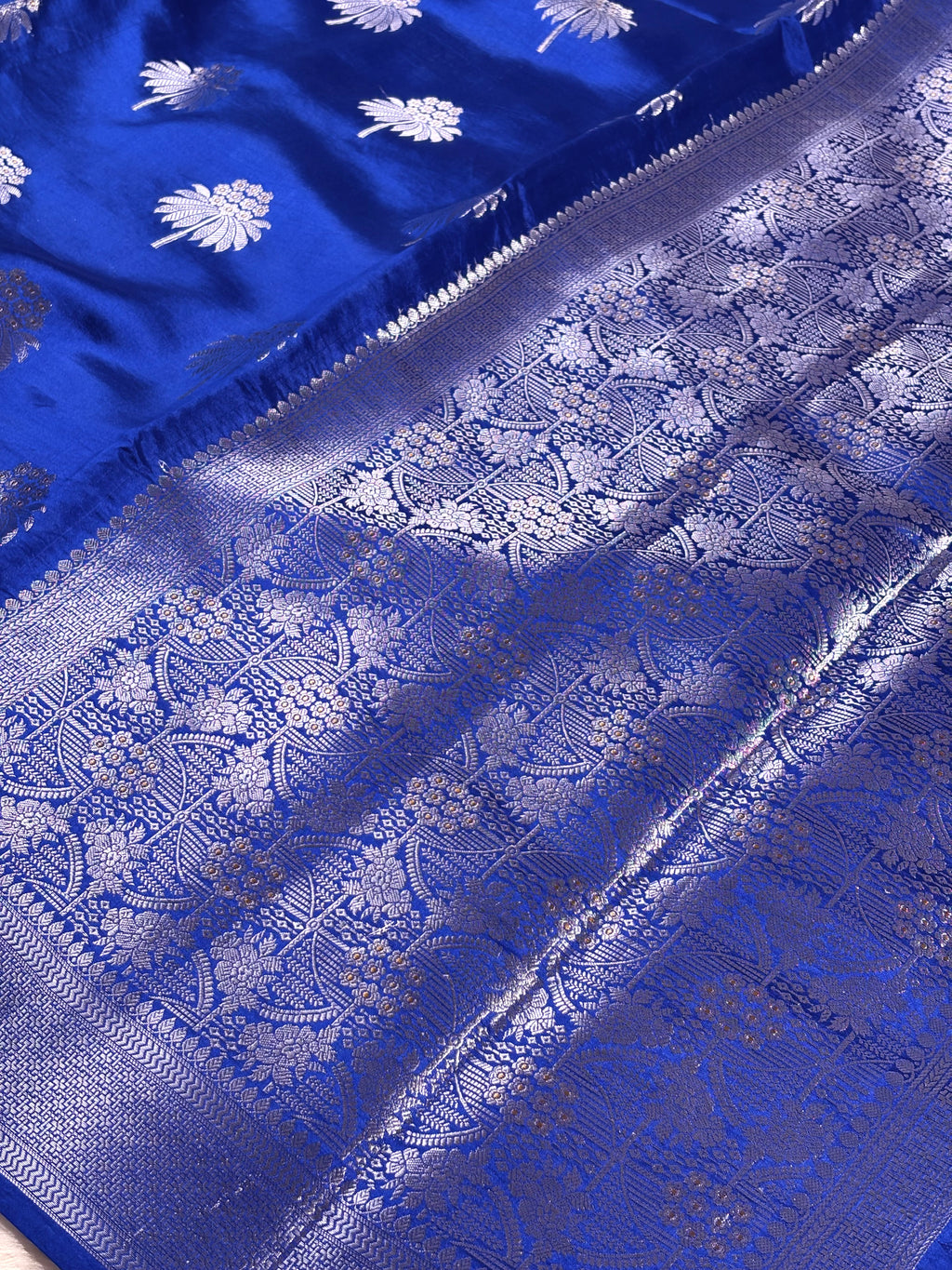 Pure Katan Silk Alfi Banarasi Ssree