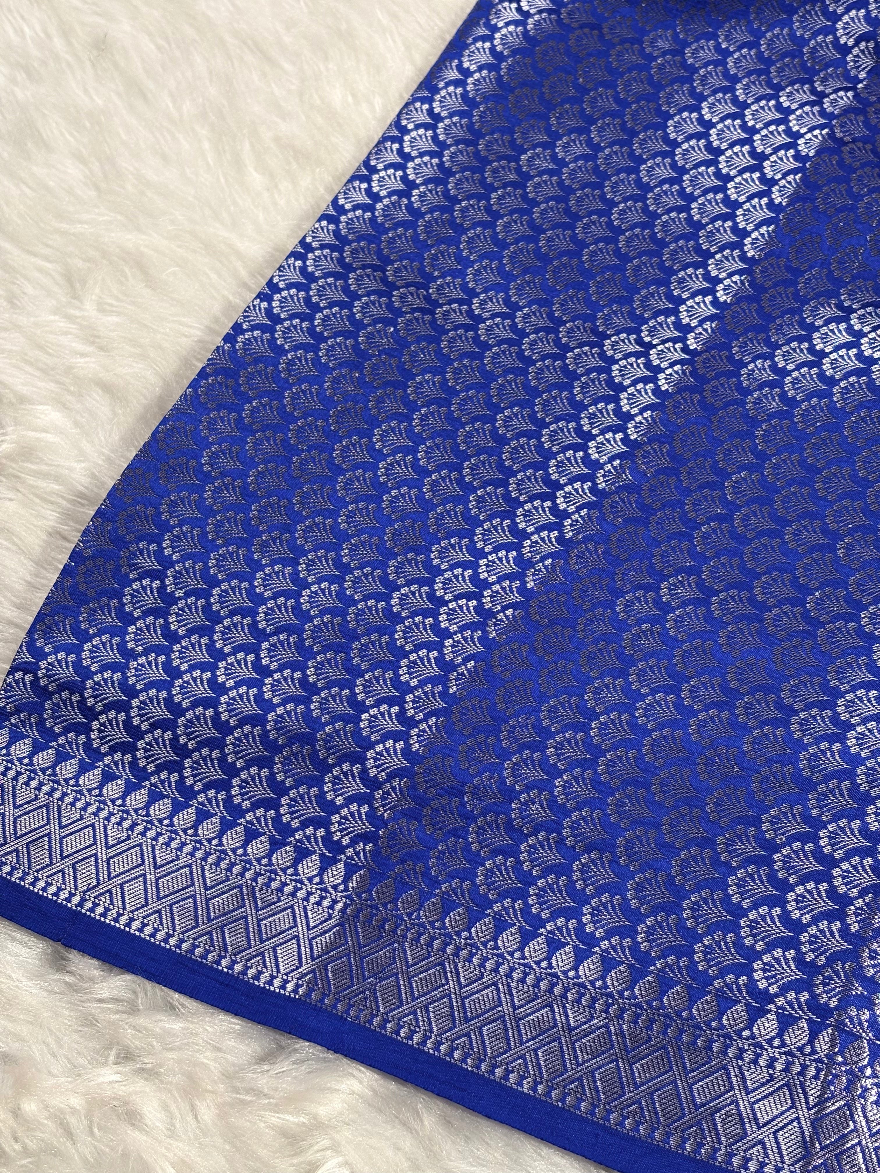 Pure Katan Silk Alfi Banarasi Ssree