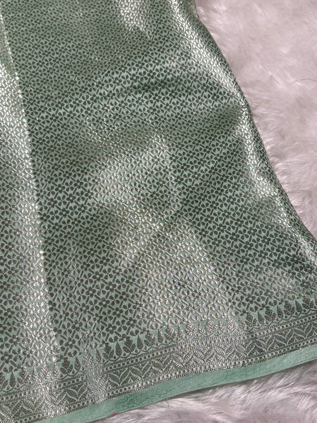 Pure Katan Silk Alfi Banarasi Saree