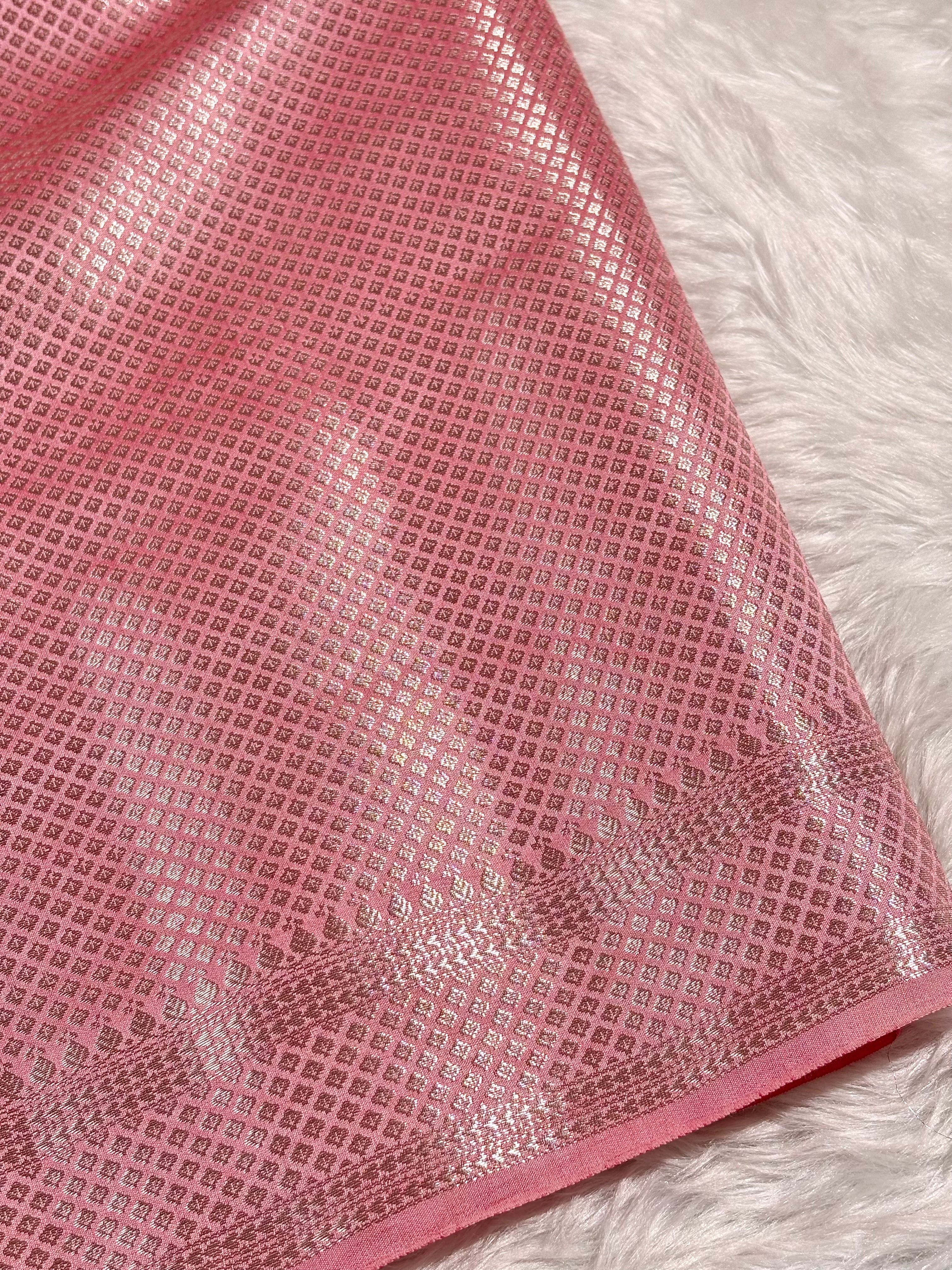 Pure Katan Silk Alfi Banarasi Saree