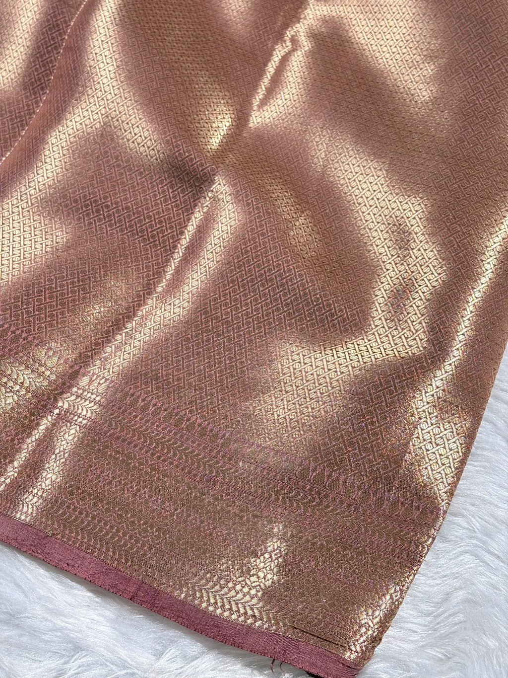 Pure Katan Silk Alfi Banarasi Saree