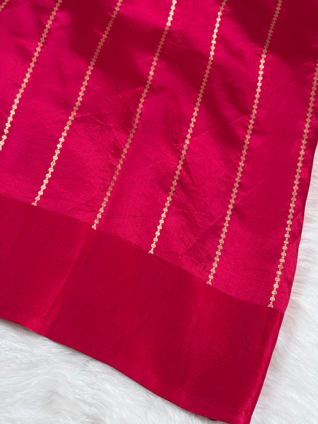 Pure Katan Silk Alfi Handloom Banarasi Saree