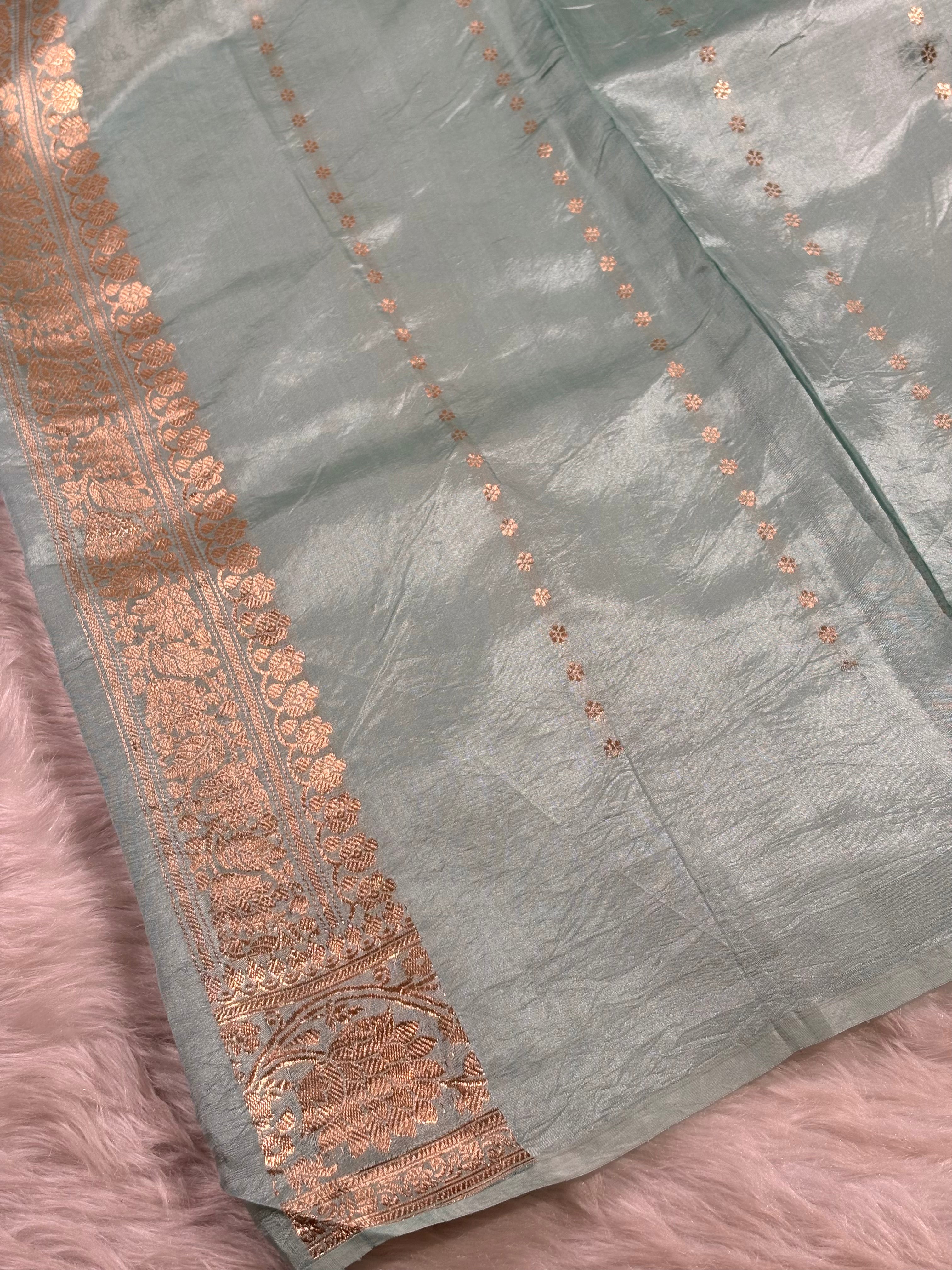 Pure Katan Silk Handloom Banarasi Saree