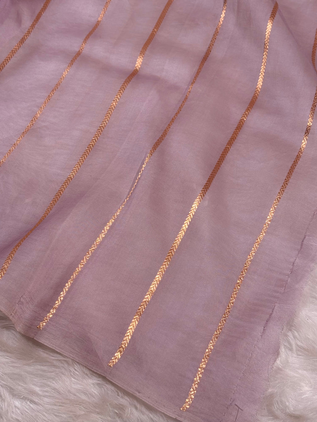 Pure Kora Organza Ombre Handloom Banarasi Saree