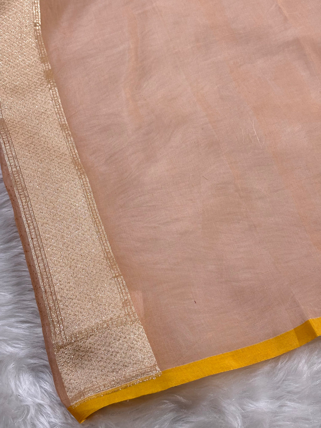Pure Cotton Jamdani Banarasi Saree