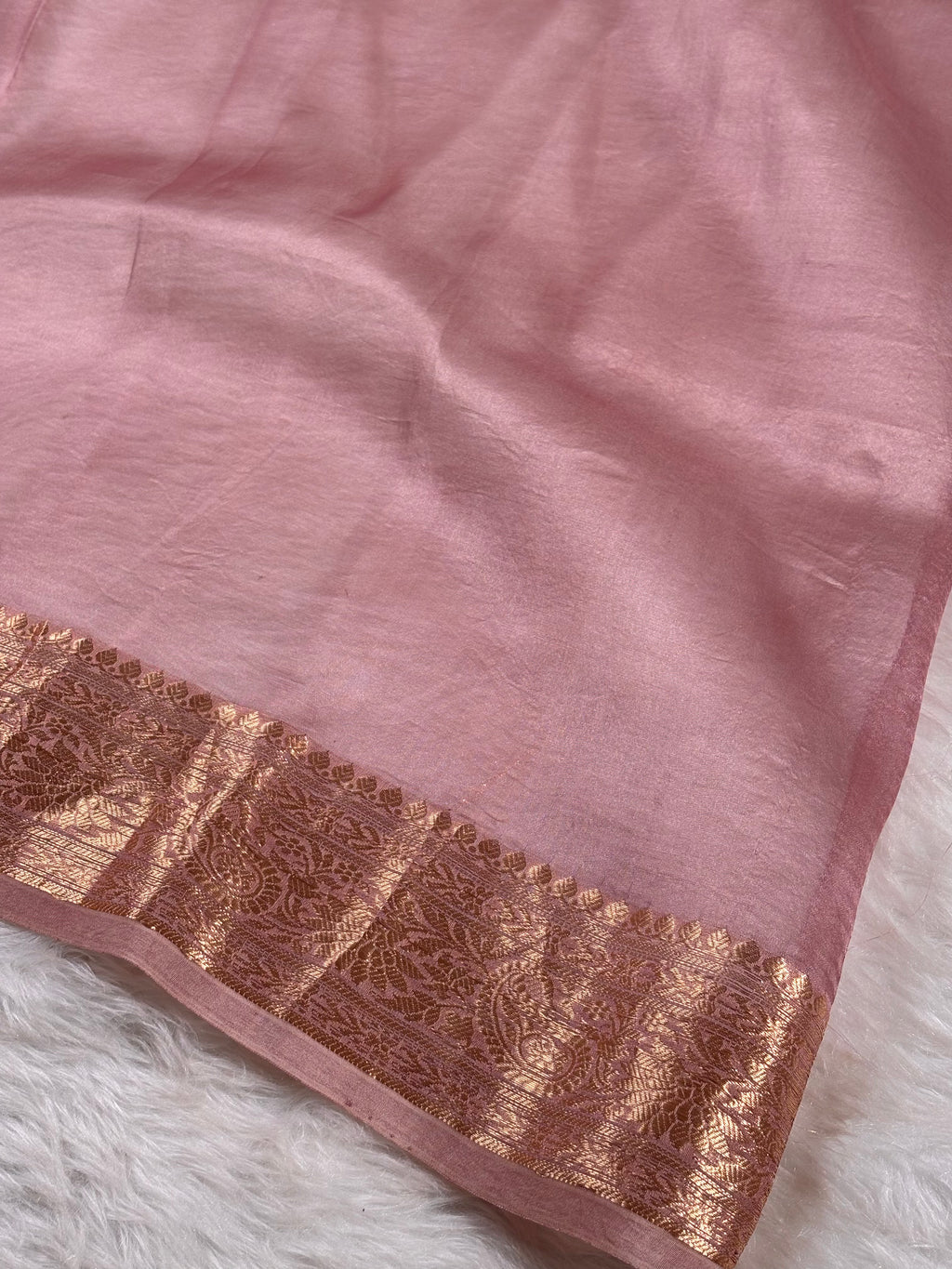 Pure Kora Organza Handloom Banarasi Saree