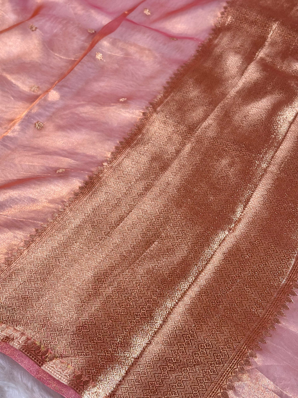 Pure Tishu Silk Banarsi Saree