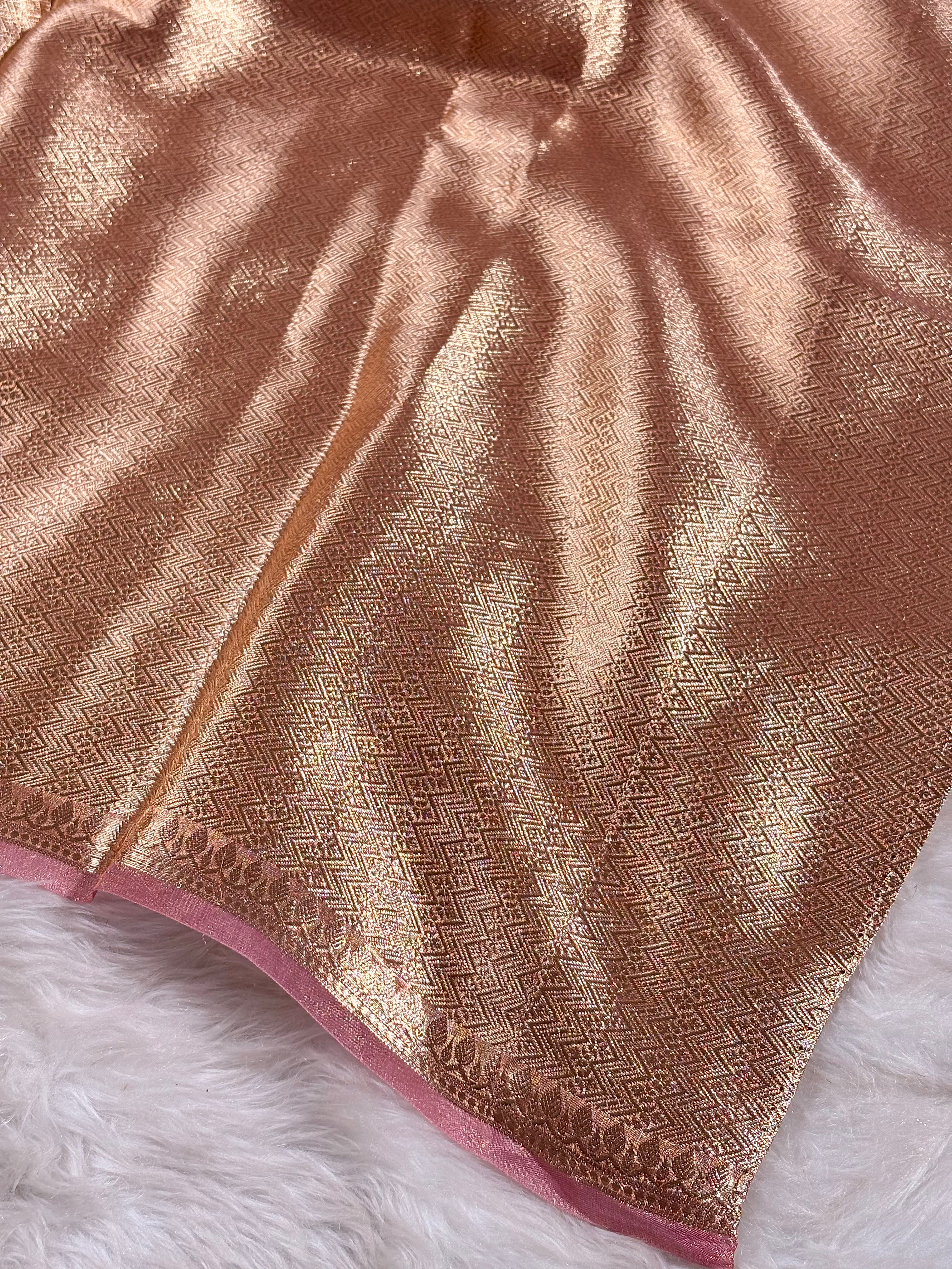 Pure Tishu Silk Banarsi Saree