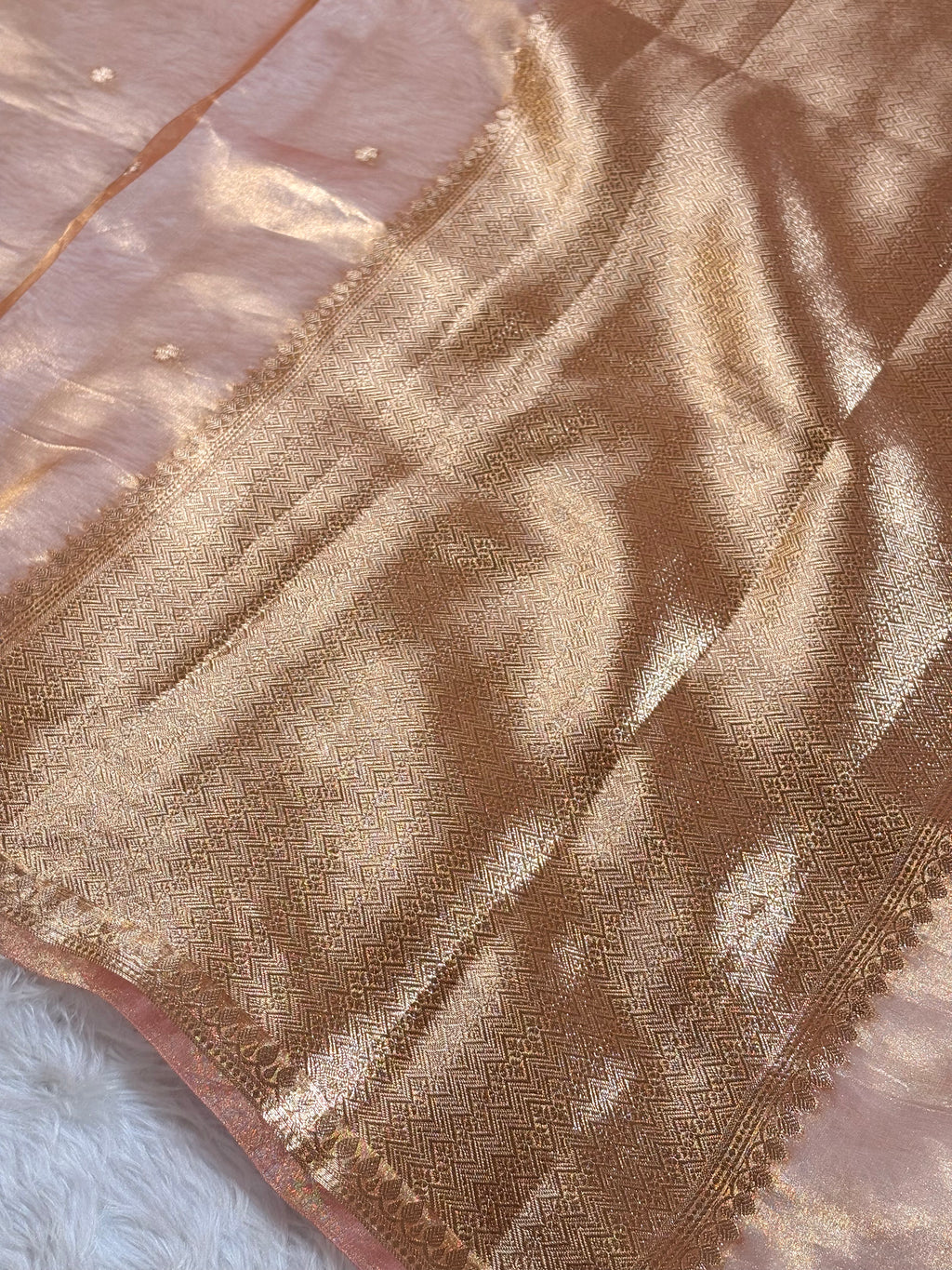 Pure Tishu Silk Banarasi Saree