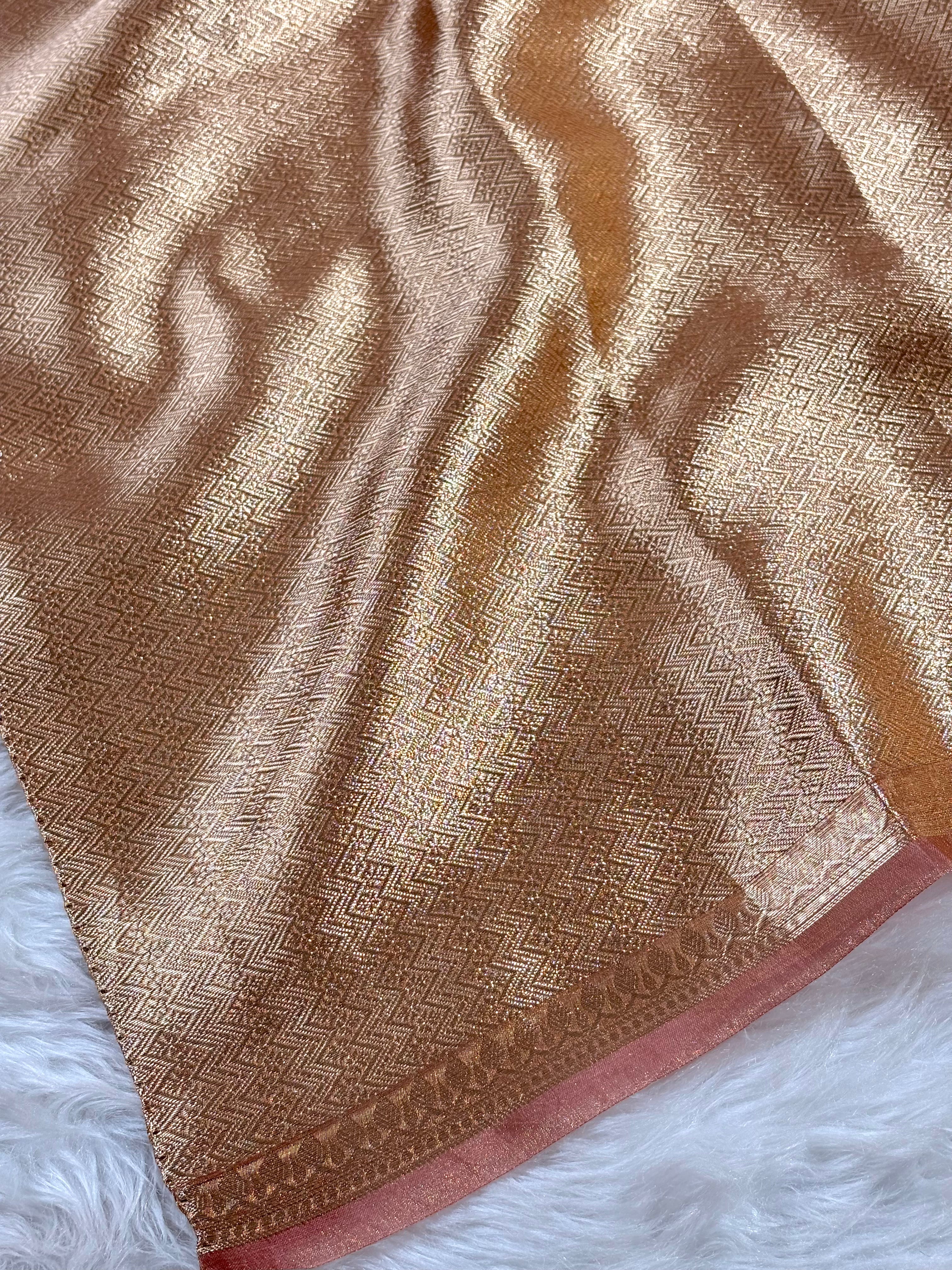 Pure Tishu Silk Banarasi Saree
