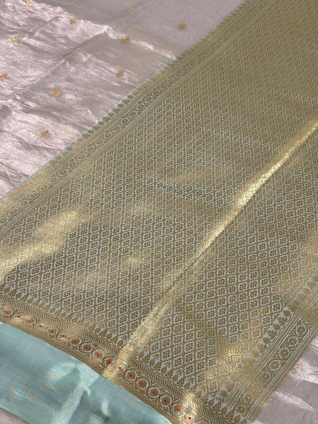 Pure Tishu Silk Banarasi Saree