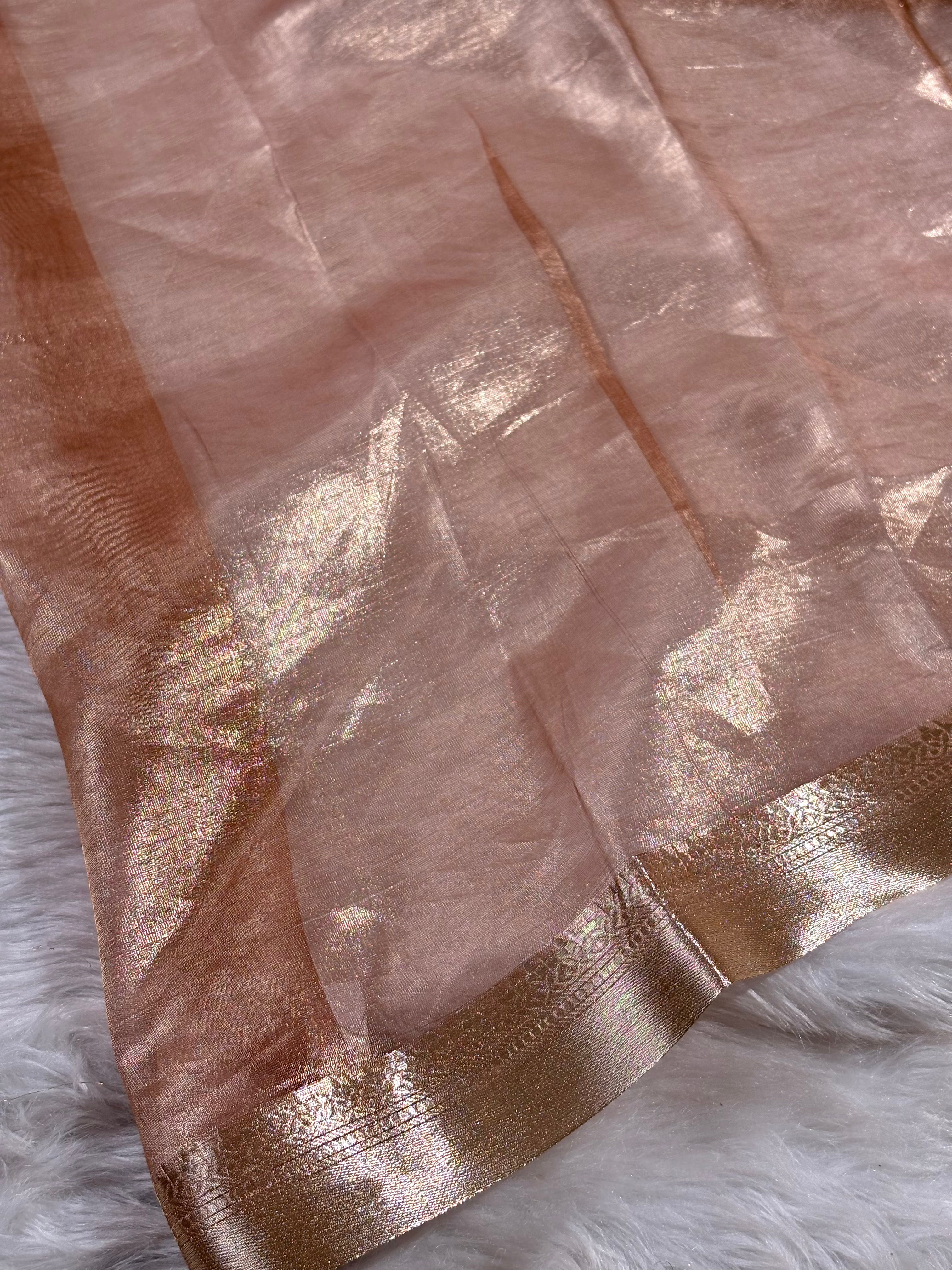 Pure Tishu Silk Banarasi Saree