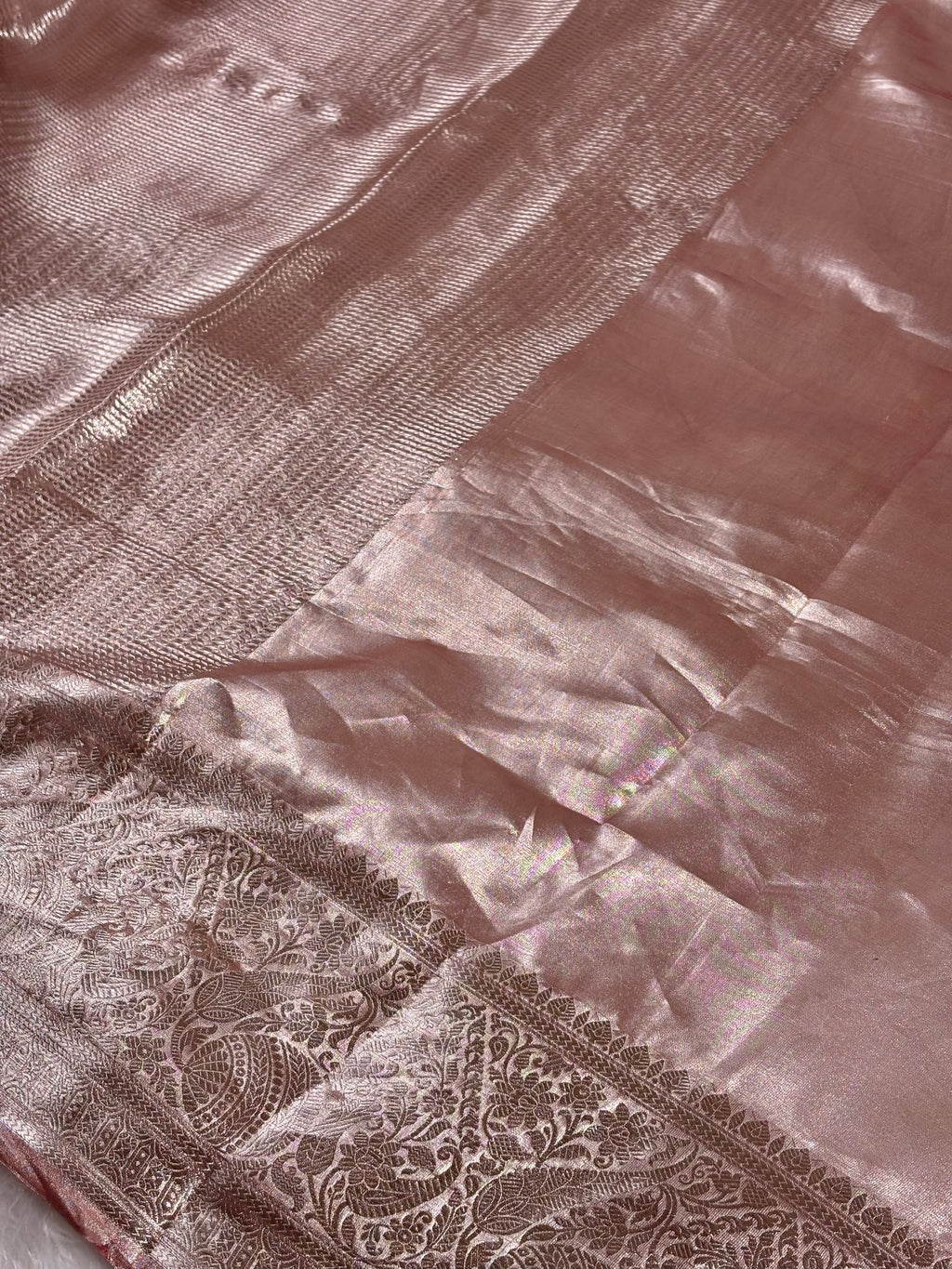 Pure Molten Tishu Banarasi Saree
