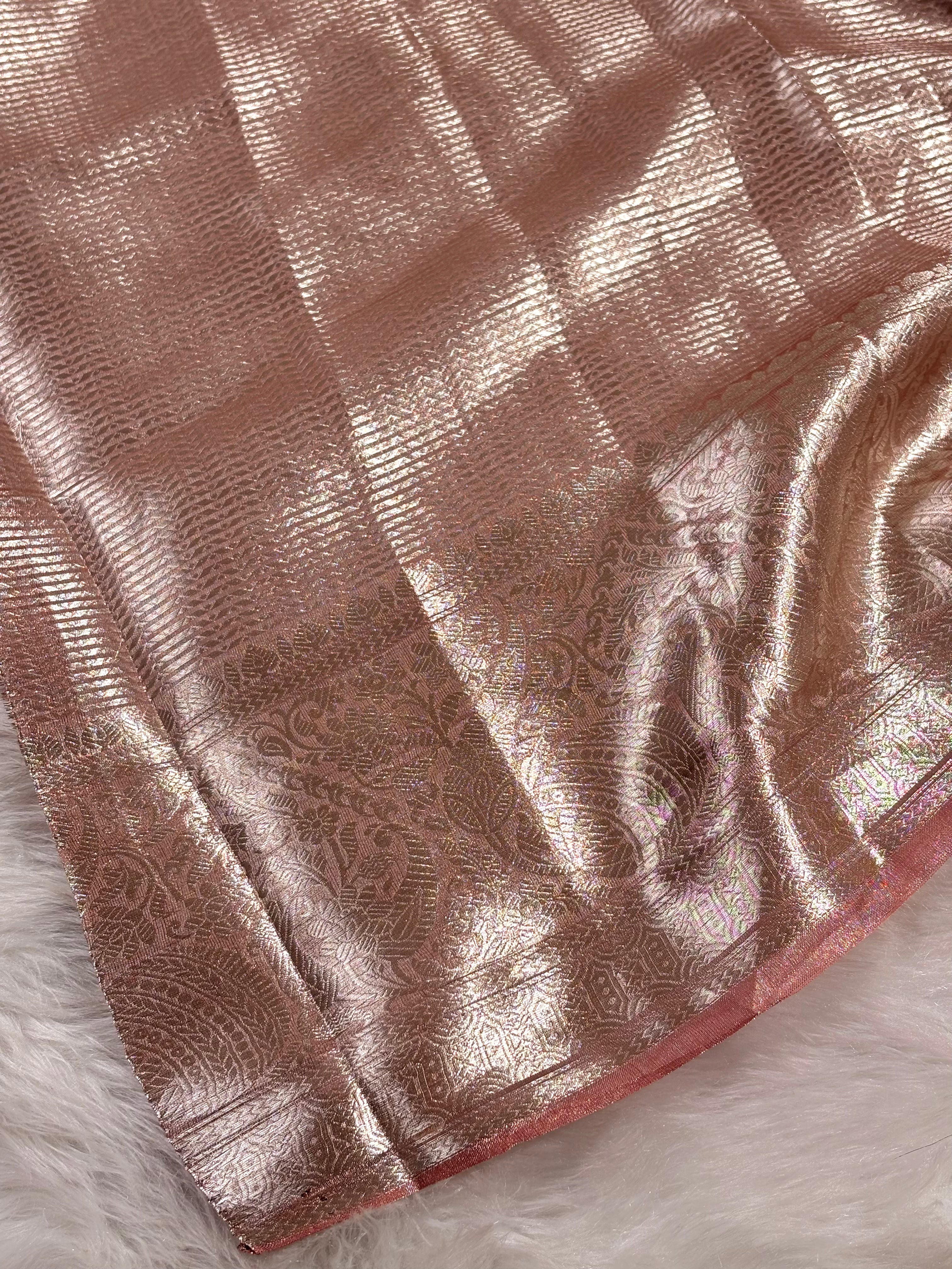 Pure Molten Tishu Banarasi Saree