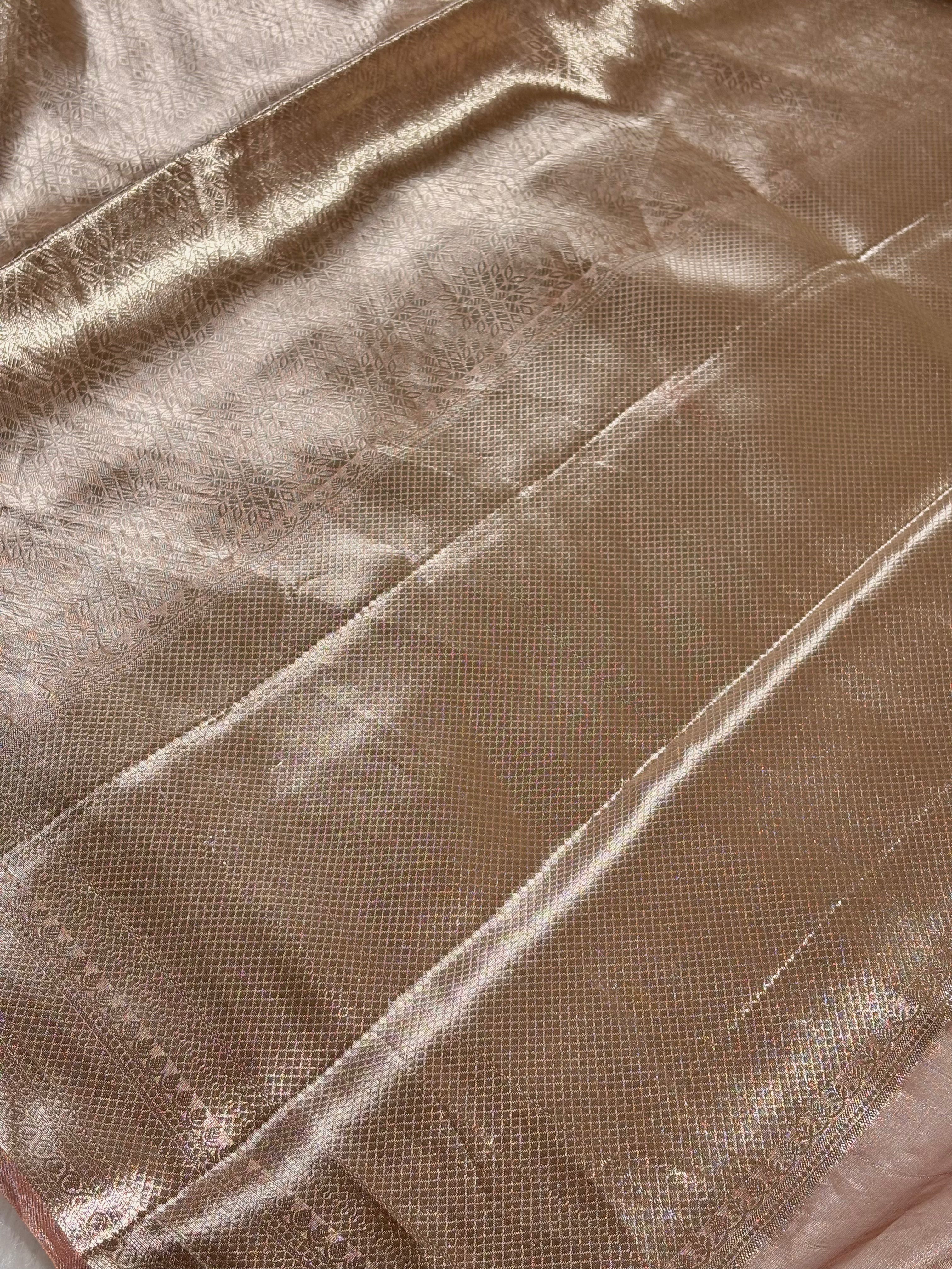 Pure Molten Tishu Banarasi Saree