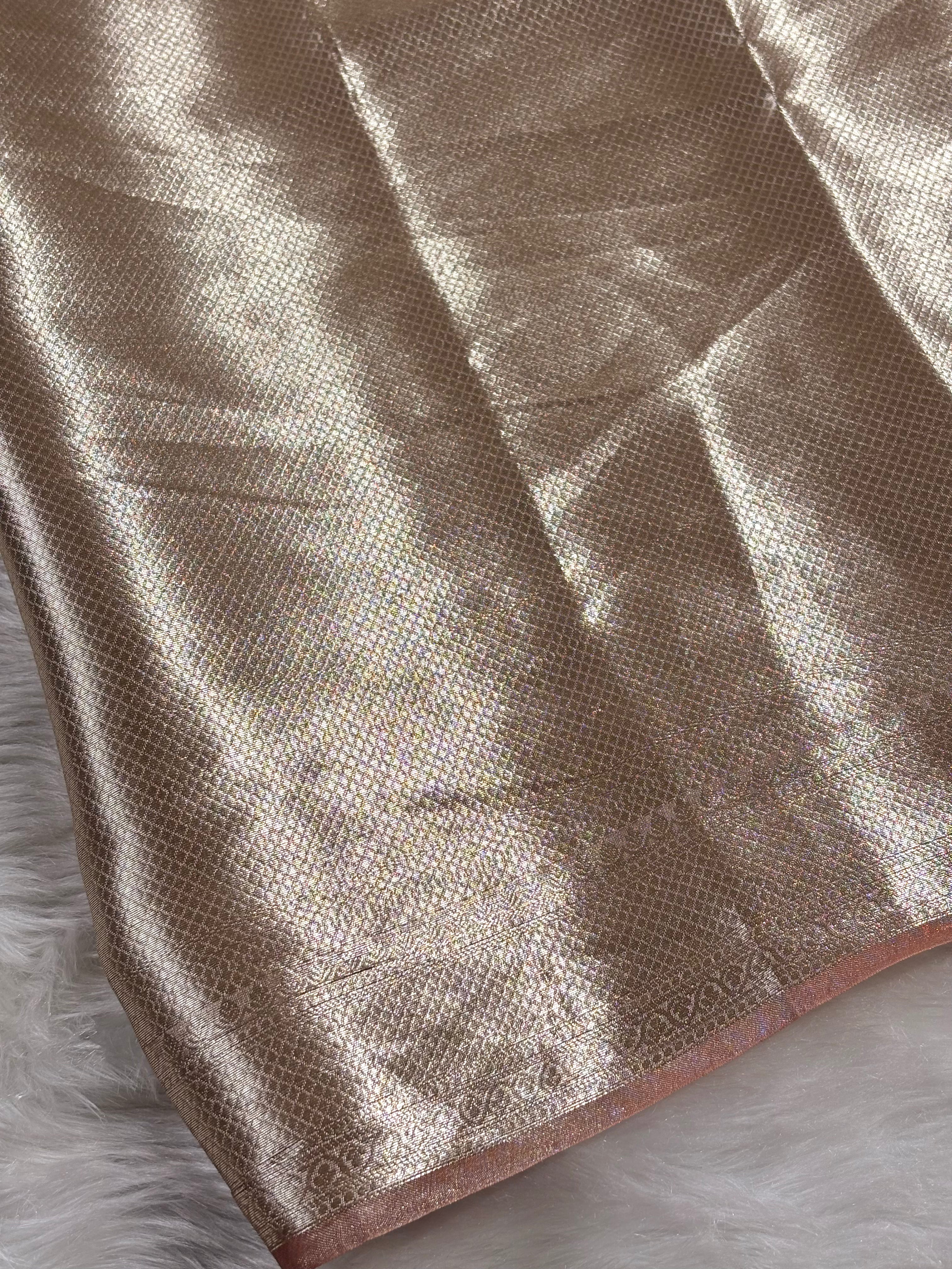 Pure Molten Tishu Banarasi Saree