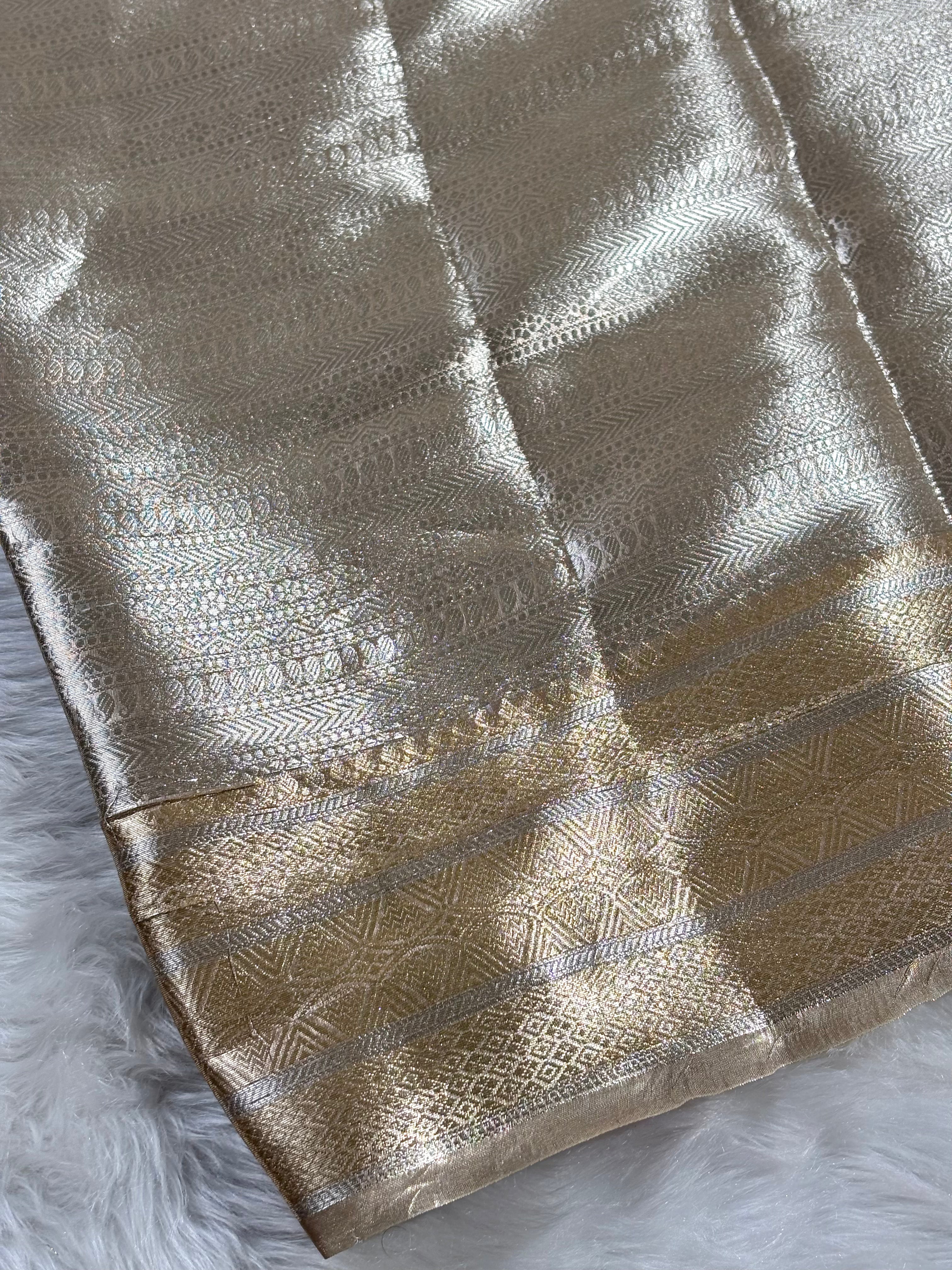 Pure Molten Tishu BanarasI Saree