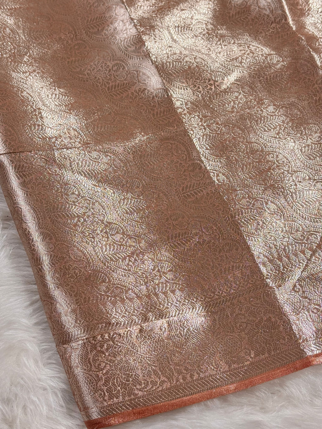 Pure Molten Tishu Alfi Banarasi Saree